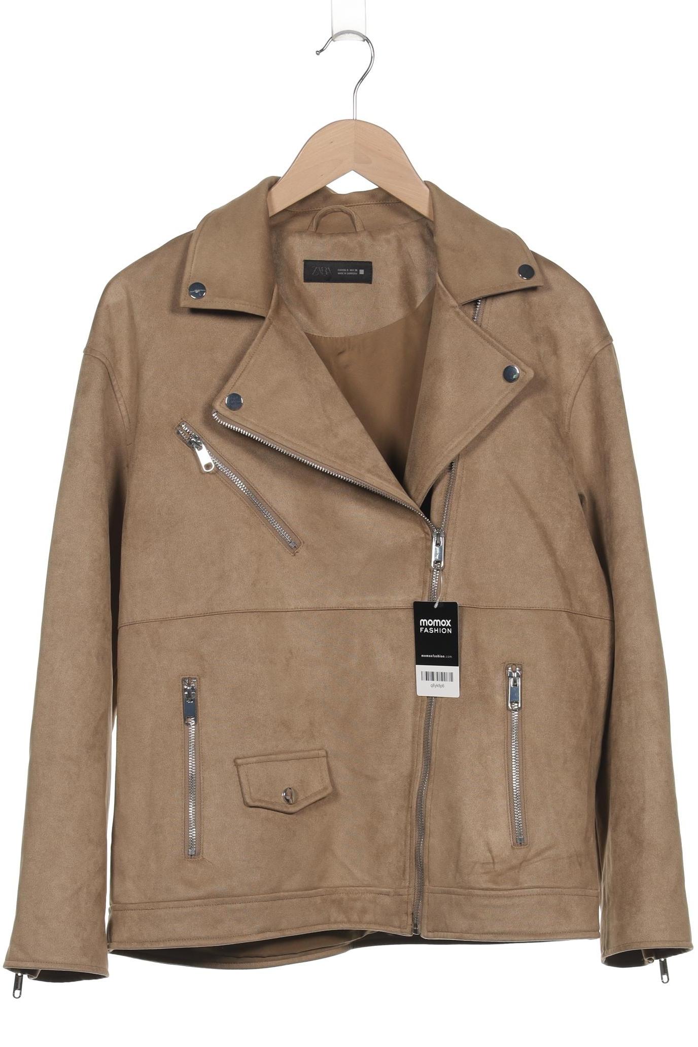 

Zara Damen Jacke, beige, Gr. 36