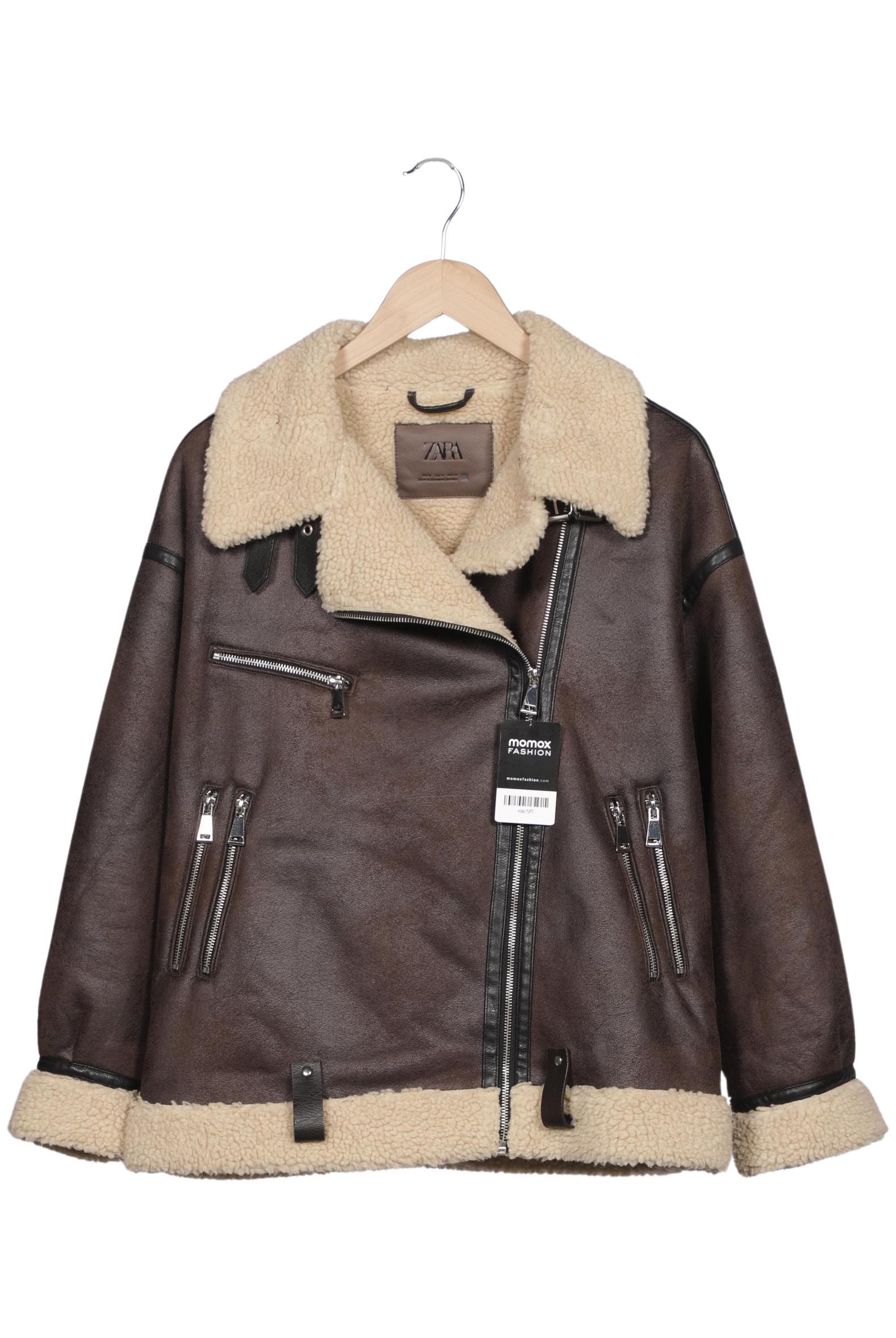 

Zara Damen Jacke, braun, Gr. 38