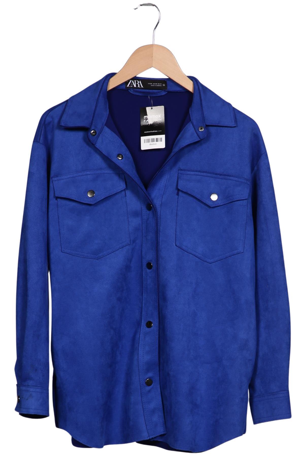 

Zara Damen Jacke, blau, Gr. 34