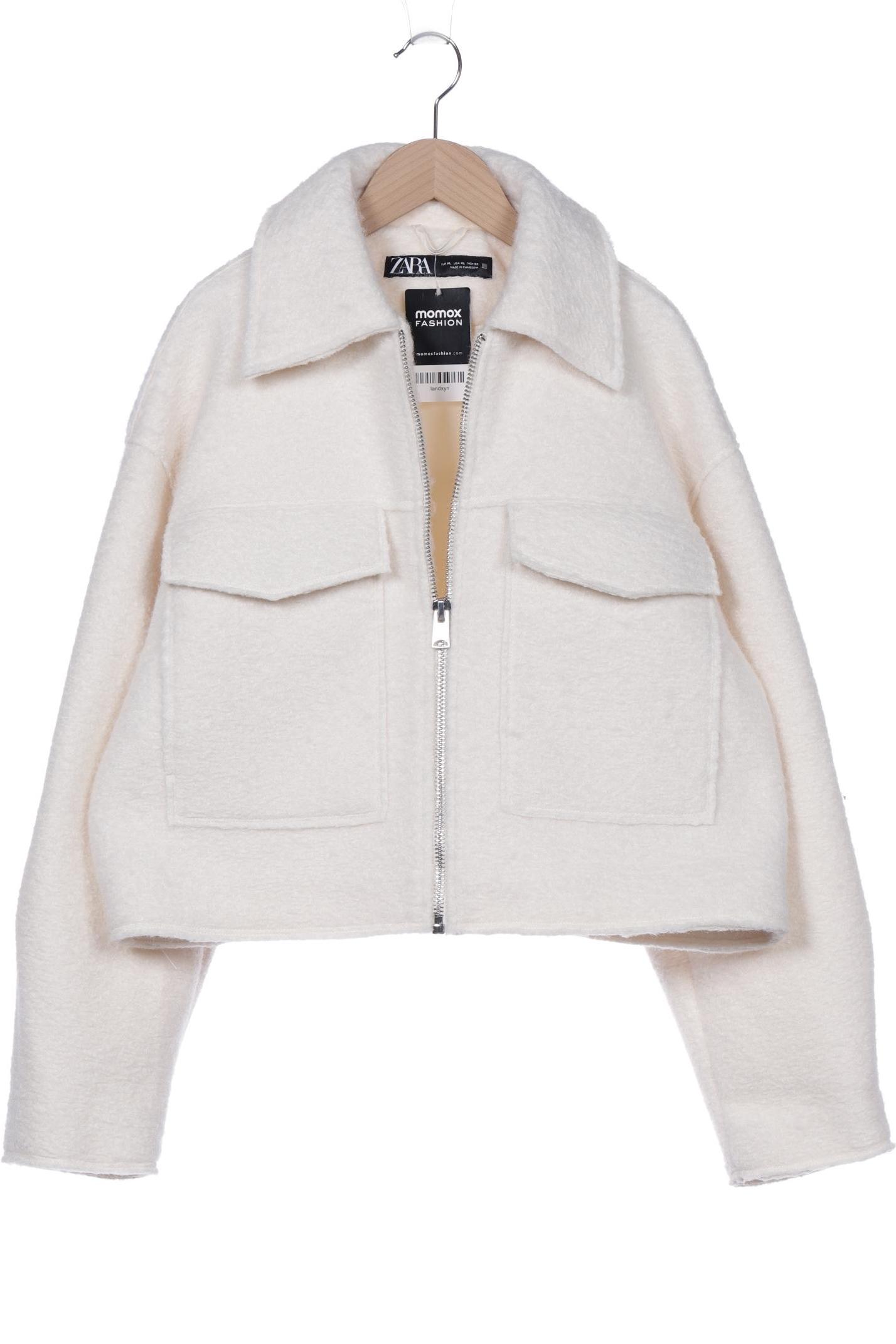 

Zara Damen Jacke, cremeweiß, Gr. 44