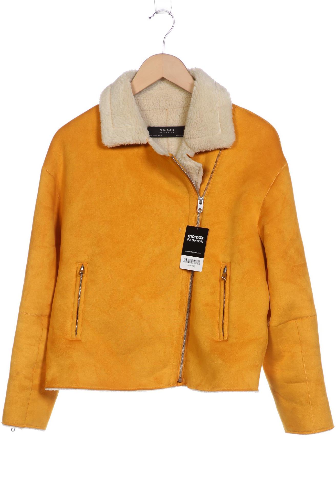 

ZARA Damen Jacke, gelb