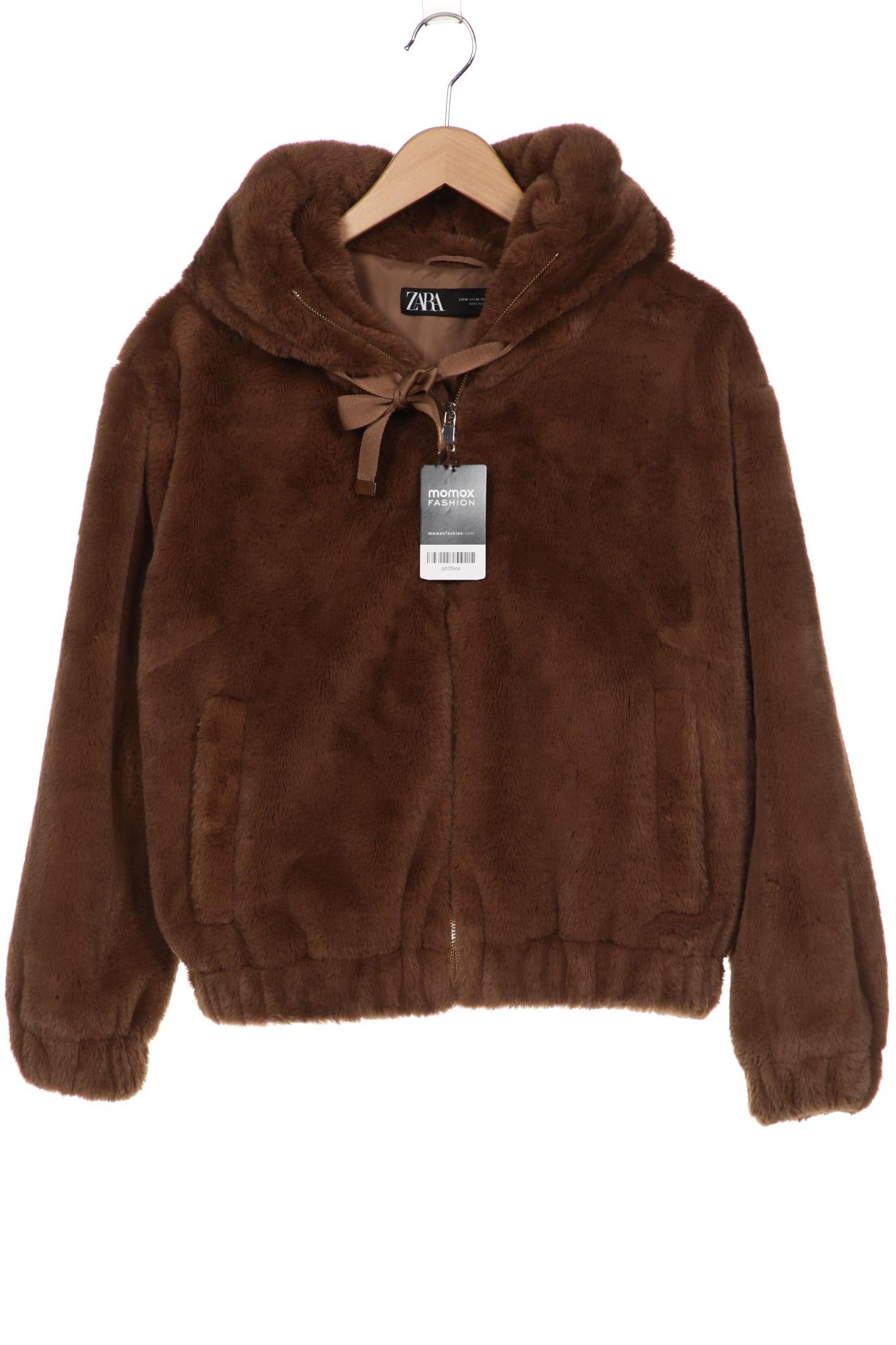 

ZARA Damen Jacke, braun