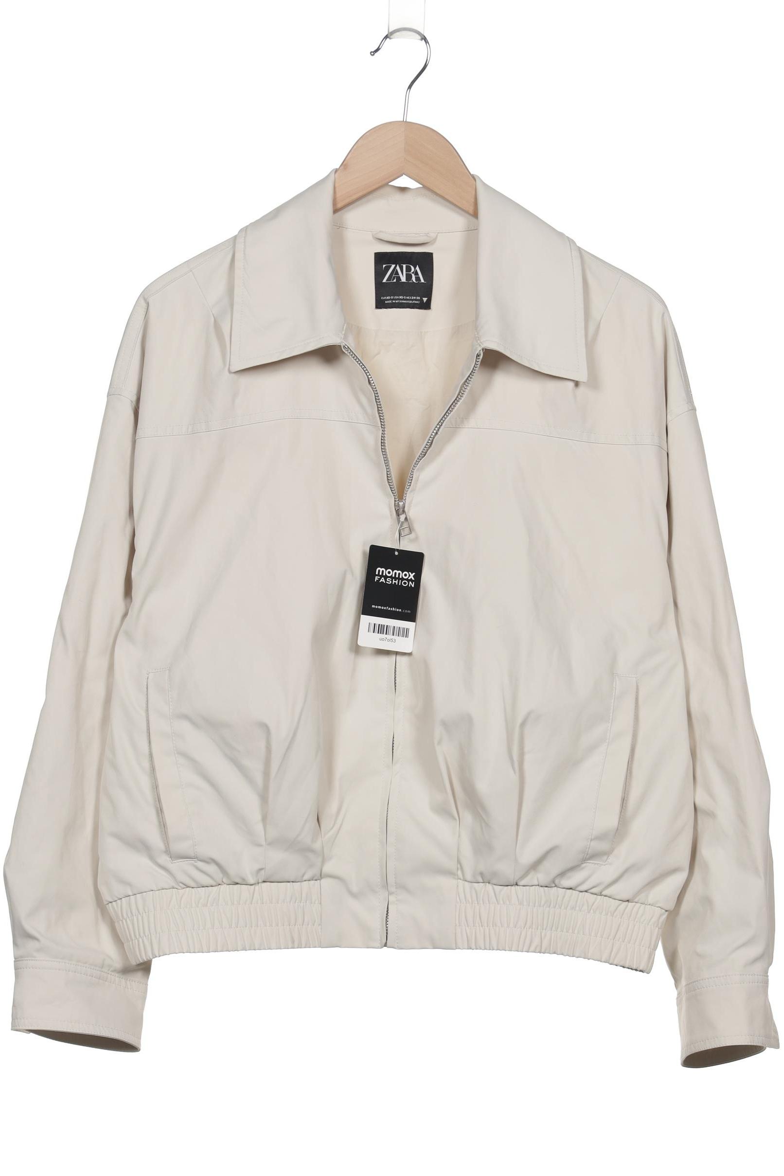 

Zara Damen Jacke, cremeweiß, Gr. 34