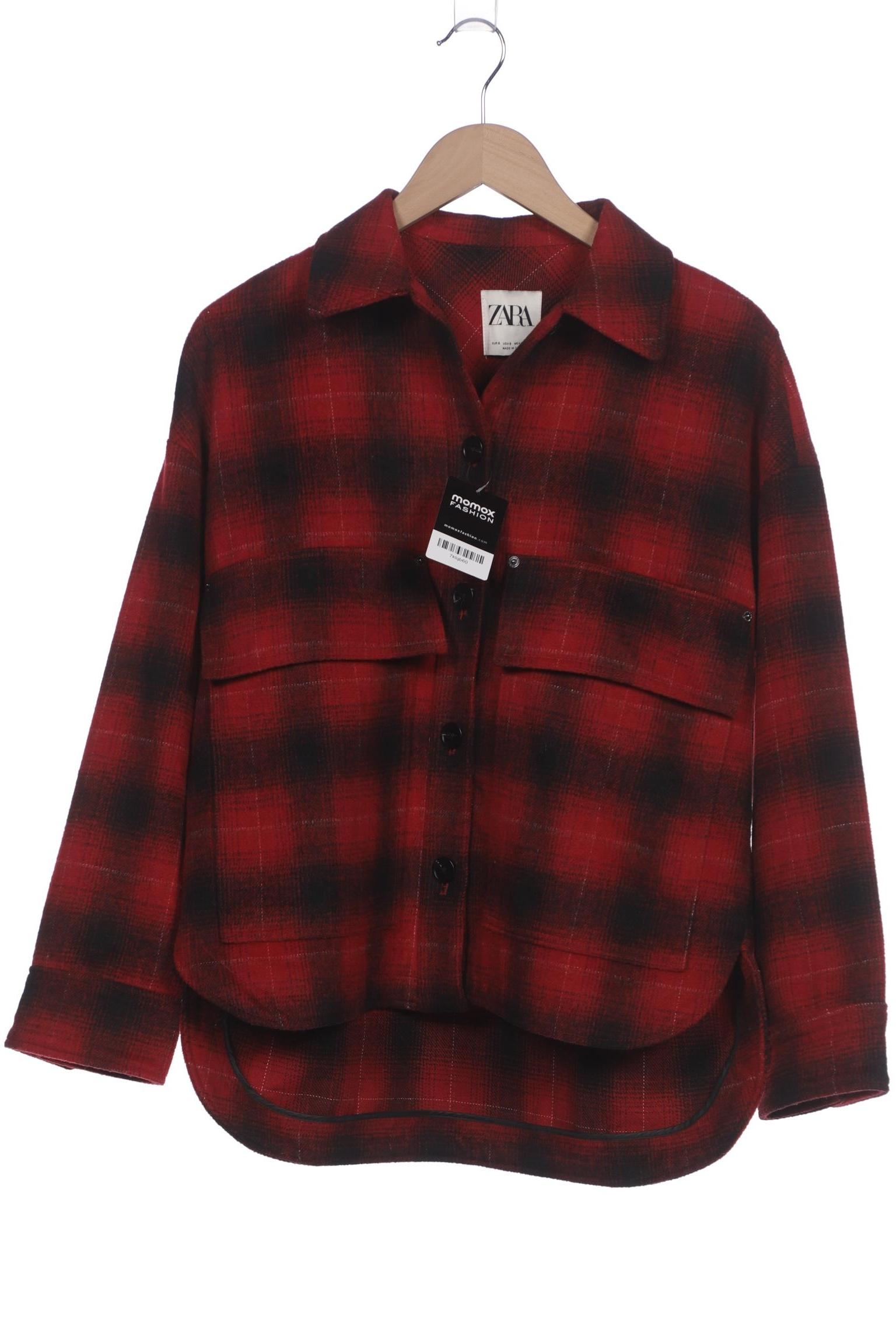 

Zara Damen Jacke, bordeaux, Gr. 36