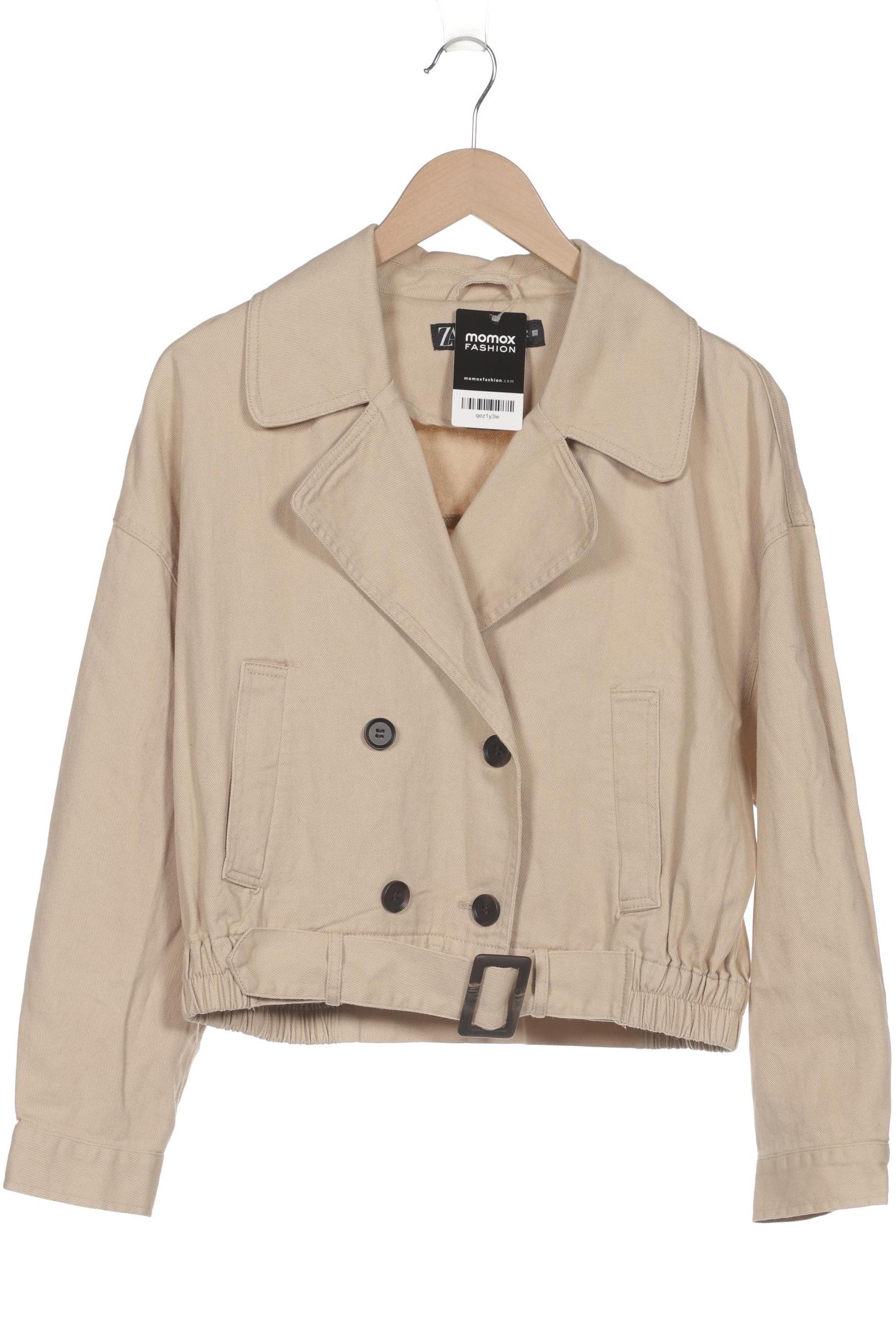 

Zara Damen Jacke, beige, Gr. 36