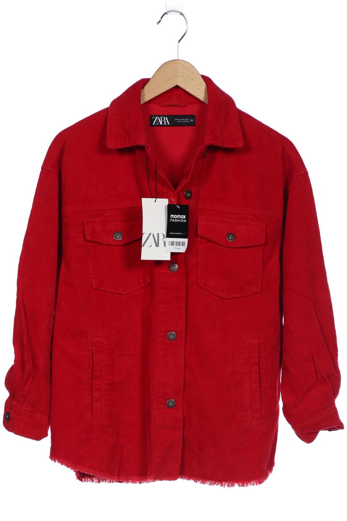 

ZARA Damen Jacke, rot