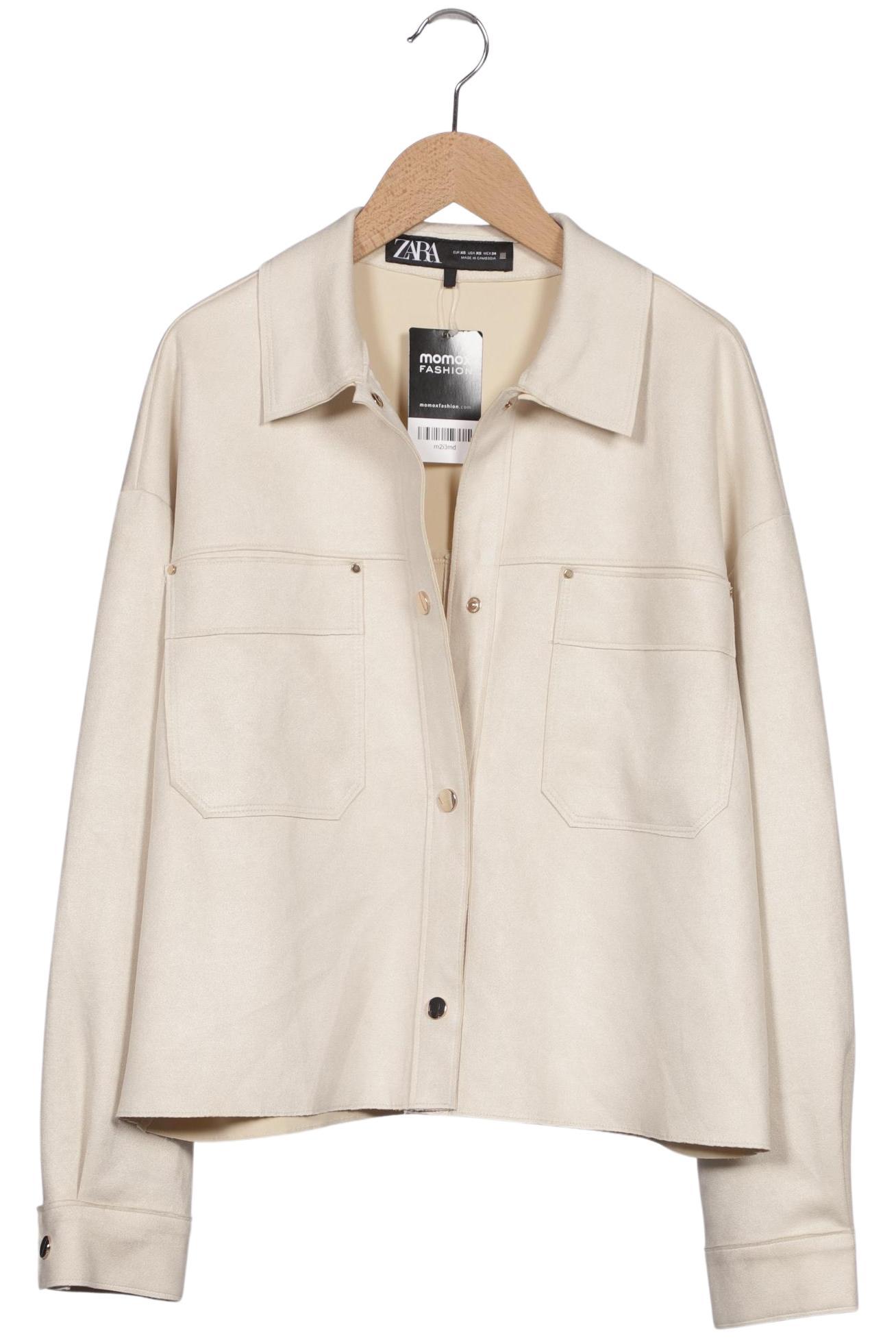 

Zara Damen Jacke, cremeweiß, Gr. 34