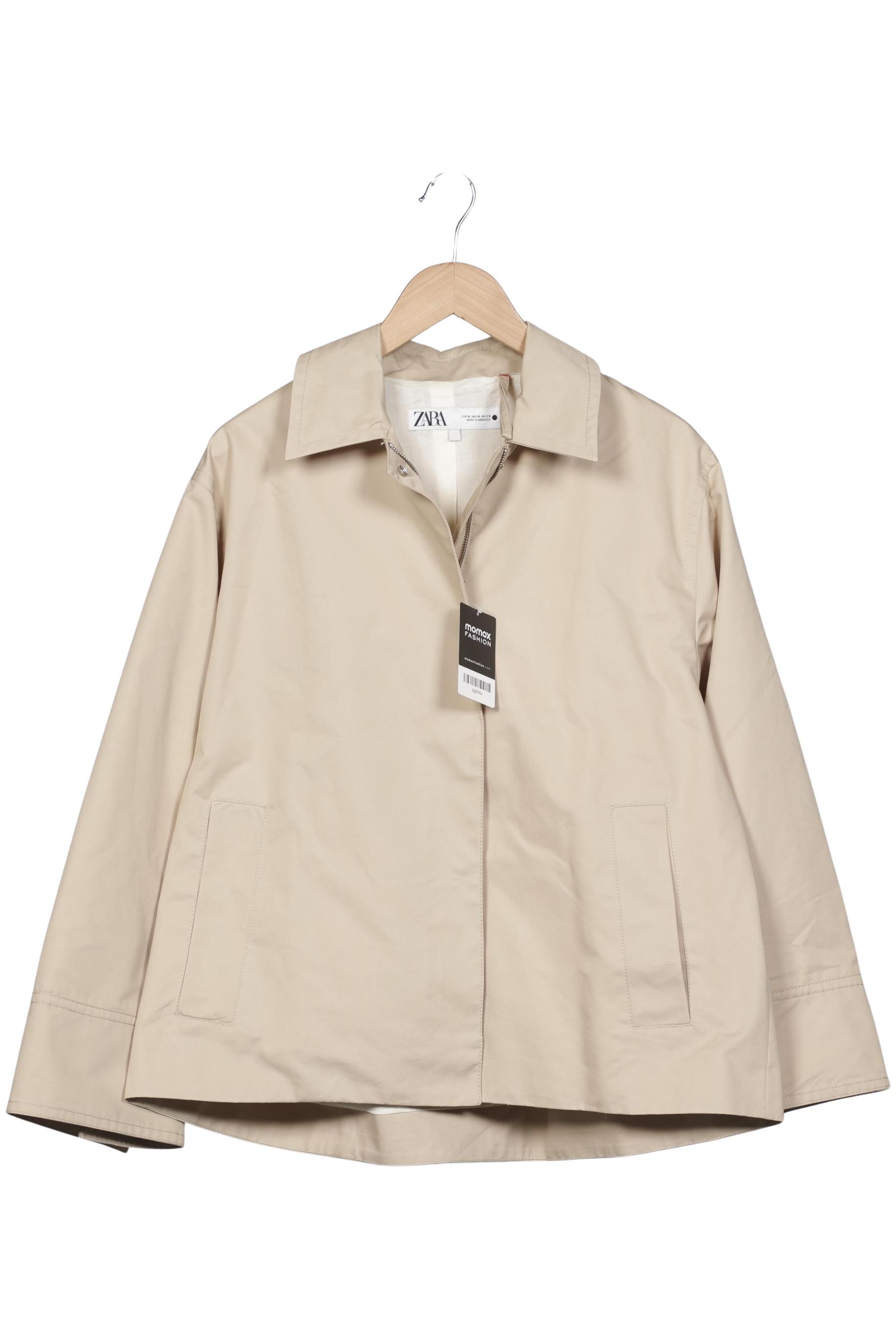 

Zara Damen Jacke, beige, Gr. 38