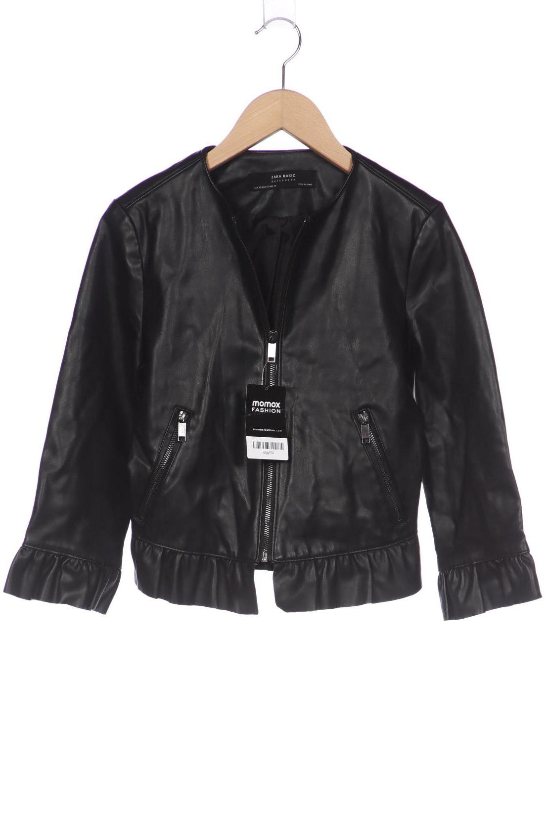 

ZARA Damen Jacke, schwarz