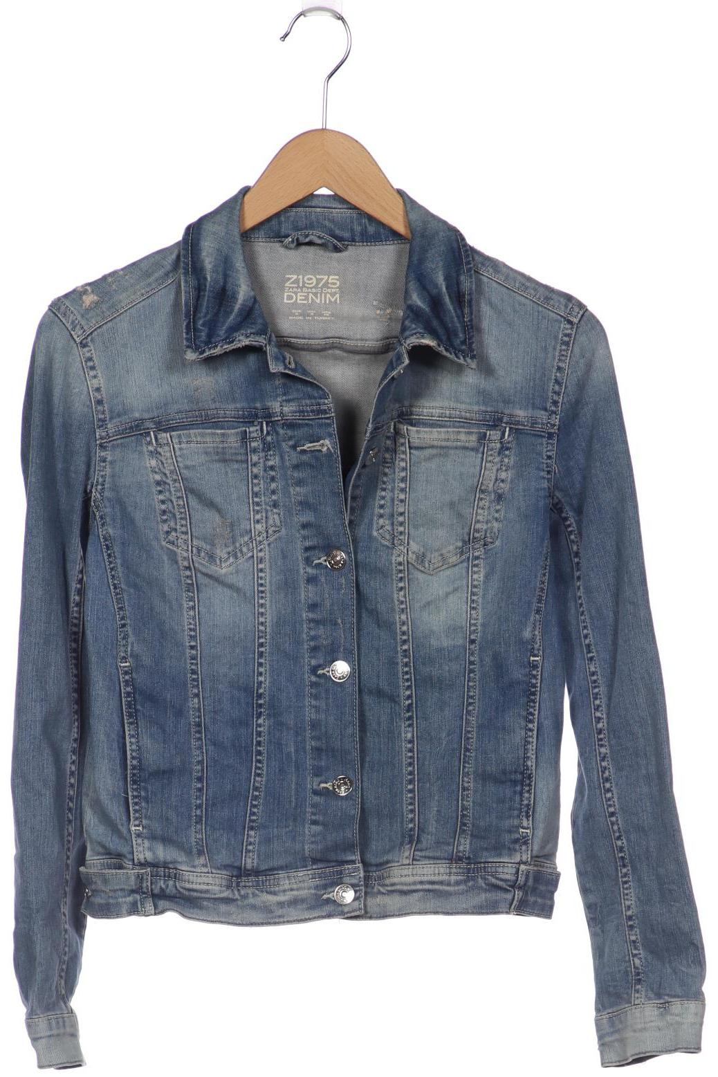 

Zara Damen Jacke, blau, Gr. 36