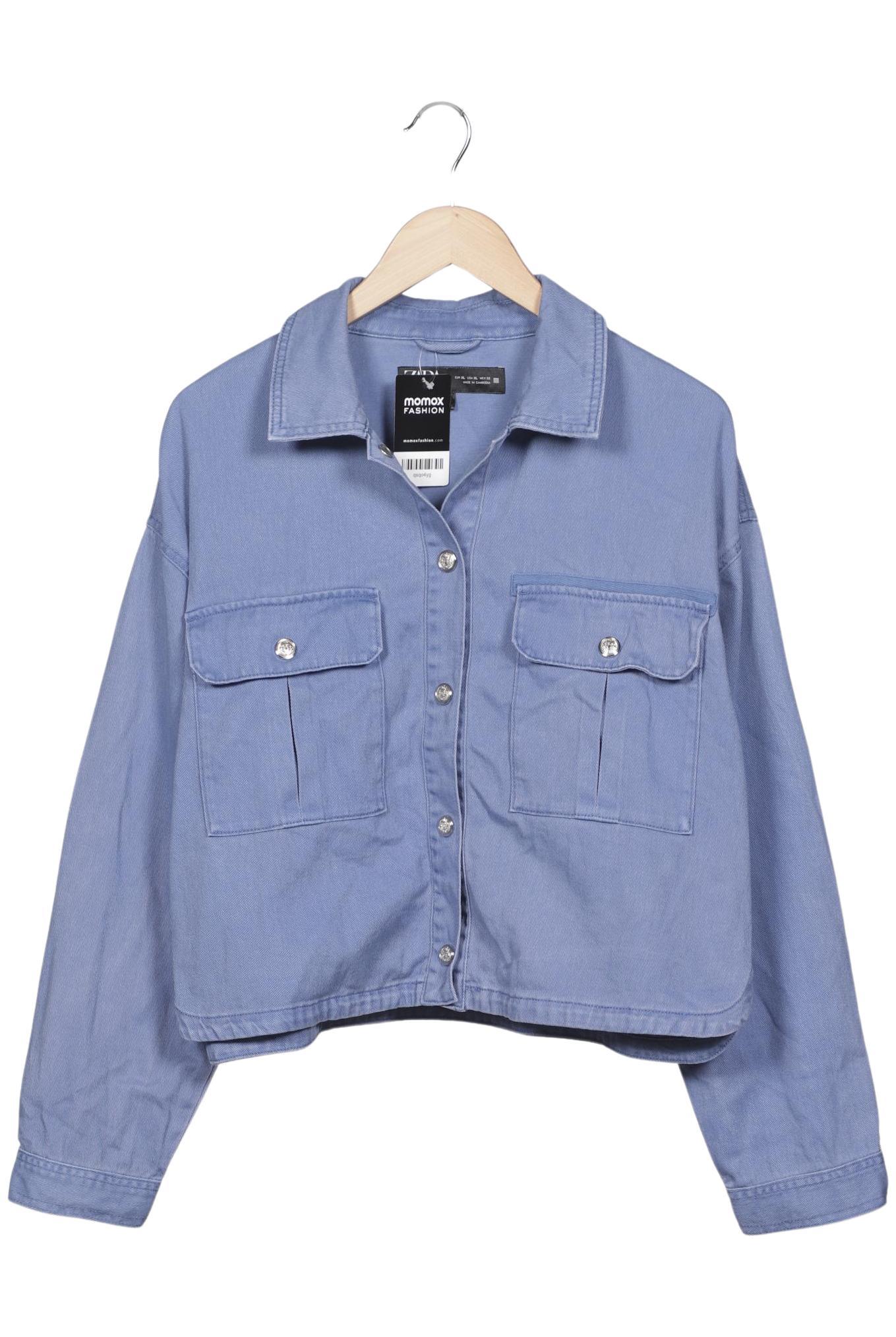

Zara Damen Jacke, hellblau, Gr. 44