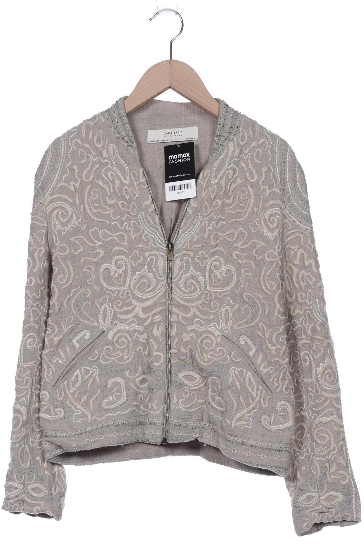 

Zara Damen Jacke, beige, Gr. 34