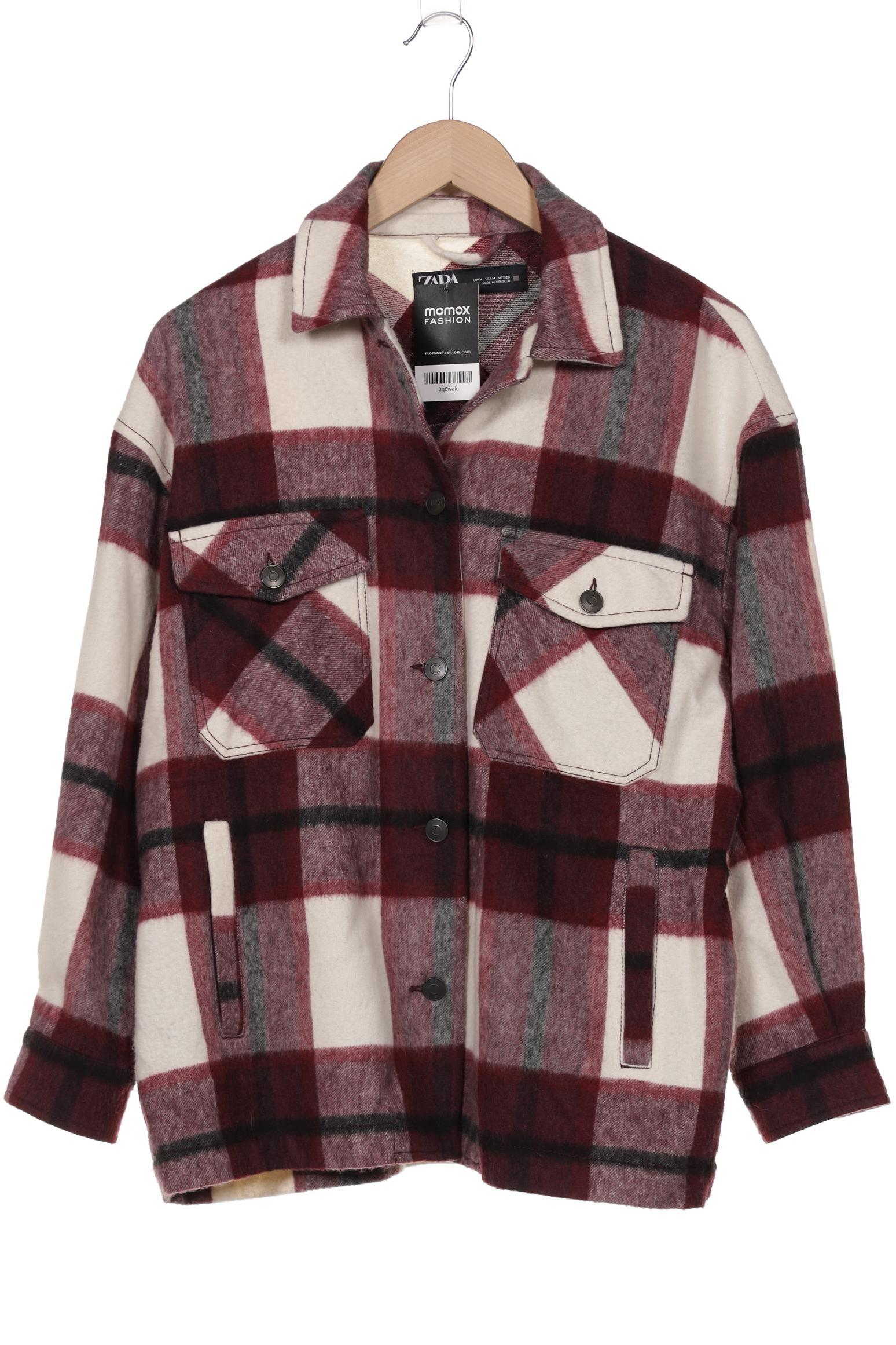 

Zara Damen Jacke, bordeaux, Gr. 38