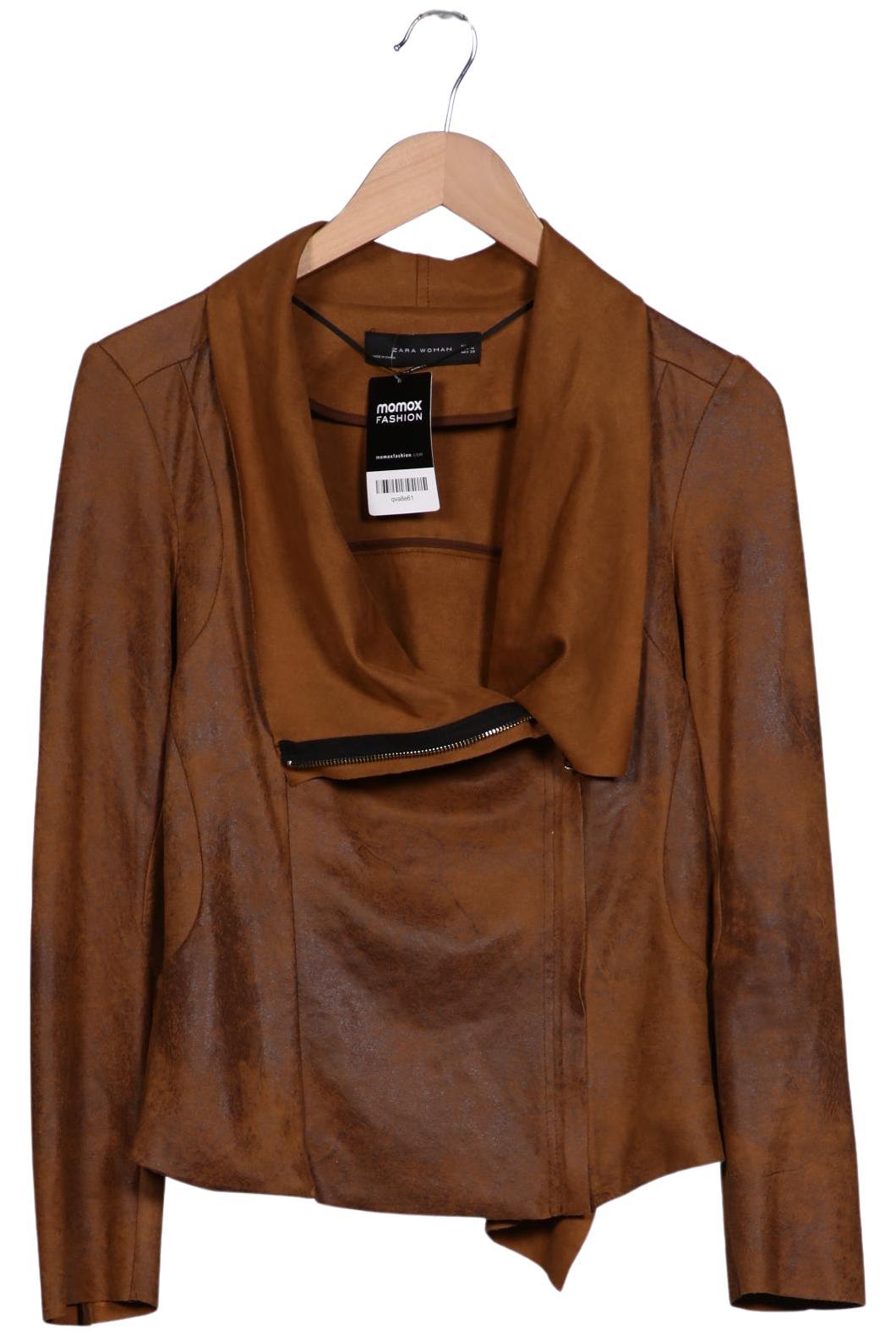 

Zara Damen Jacke, braun, Gr. 38