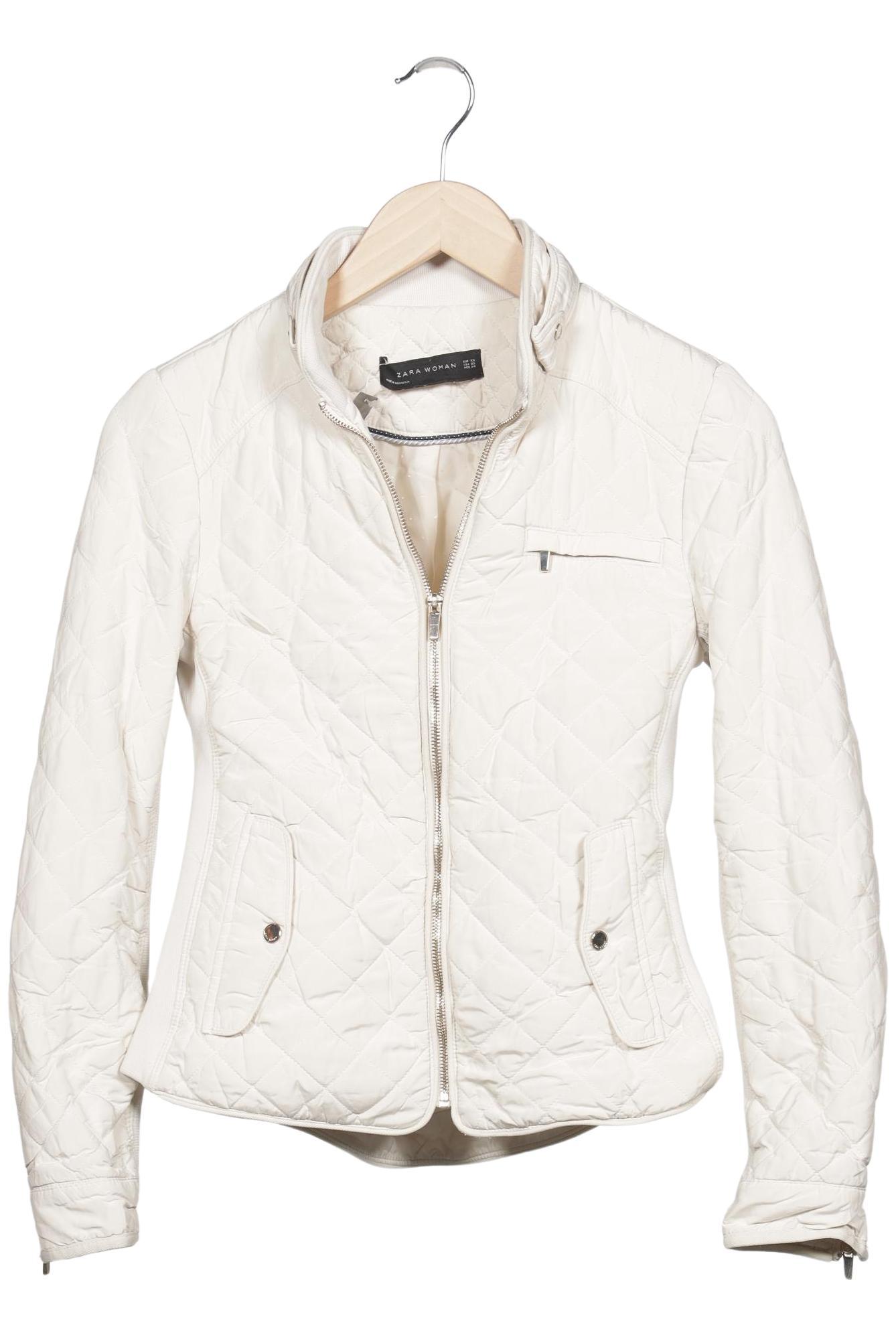 

Zara Damen Jacke, cremeweiß, Gr. 34