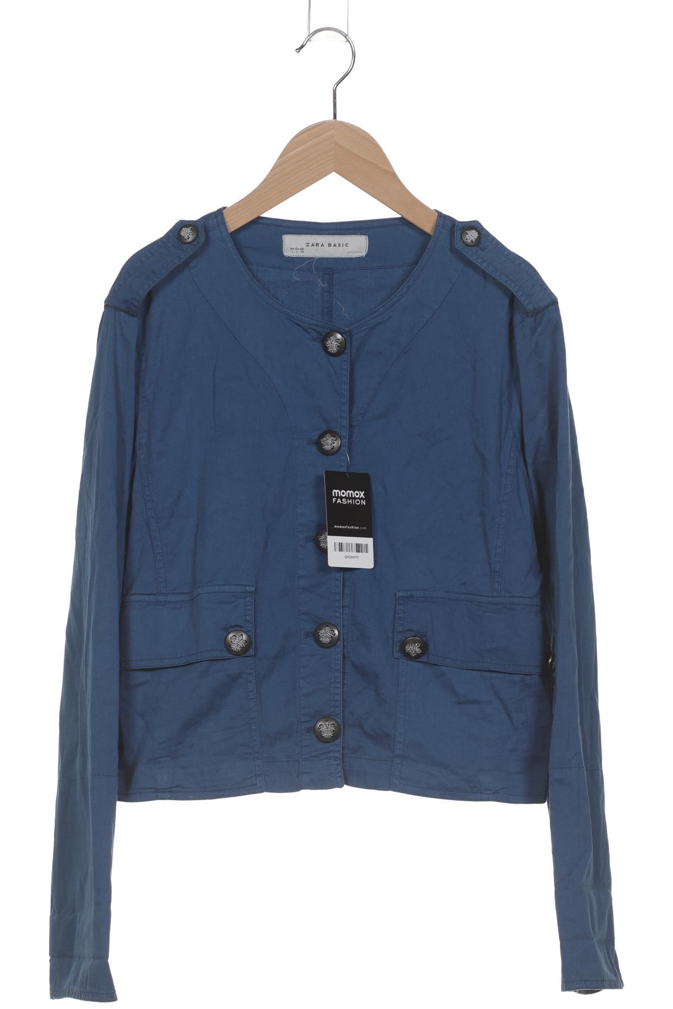 

Zara Damen Jacke, marineblau, Gr. 42