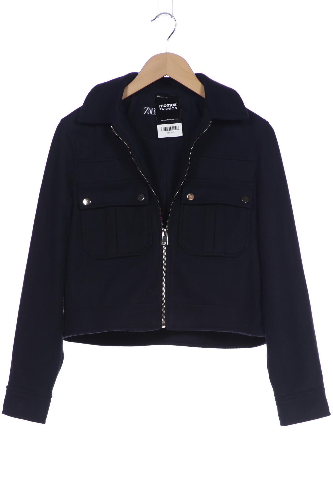 

Zara Damen Jacke, marineblau, Gr. 36