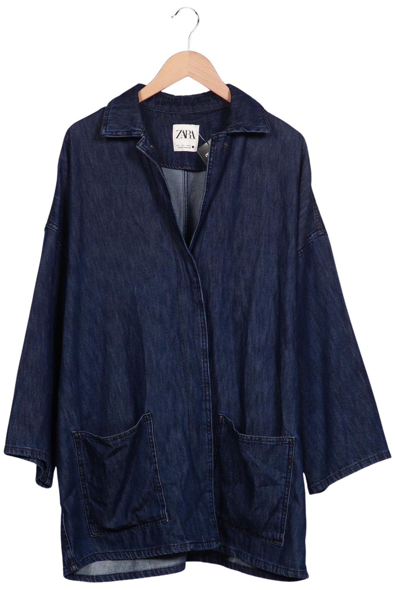 

Zara Damen Jacke, marineblau, Gr. 42