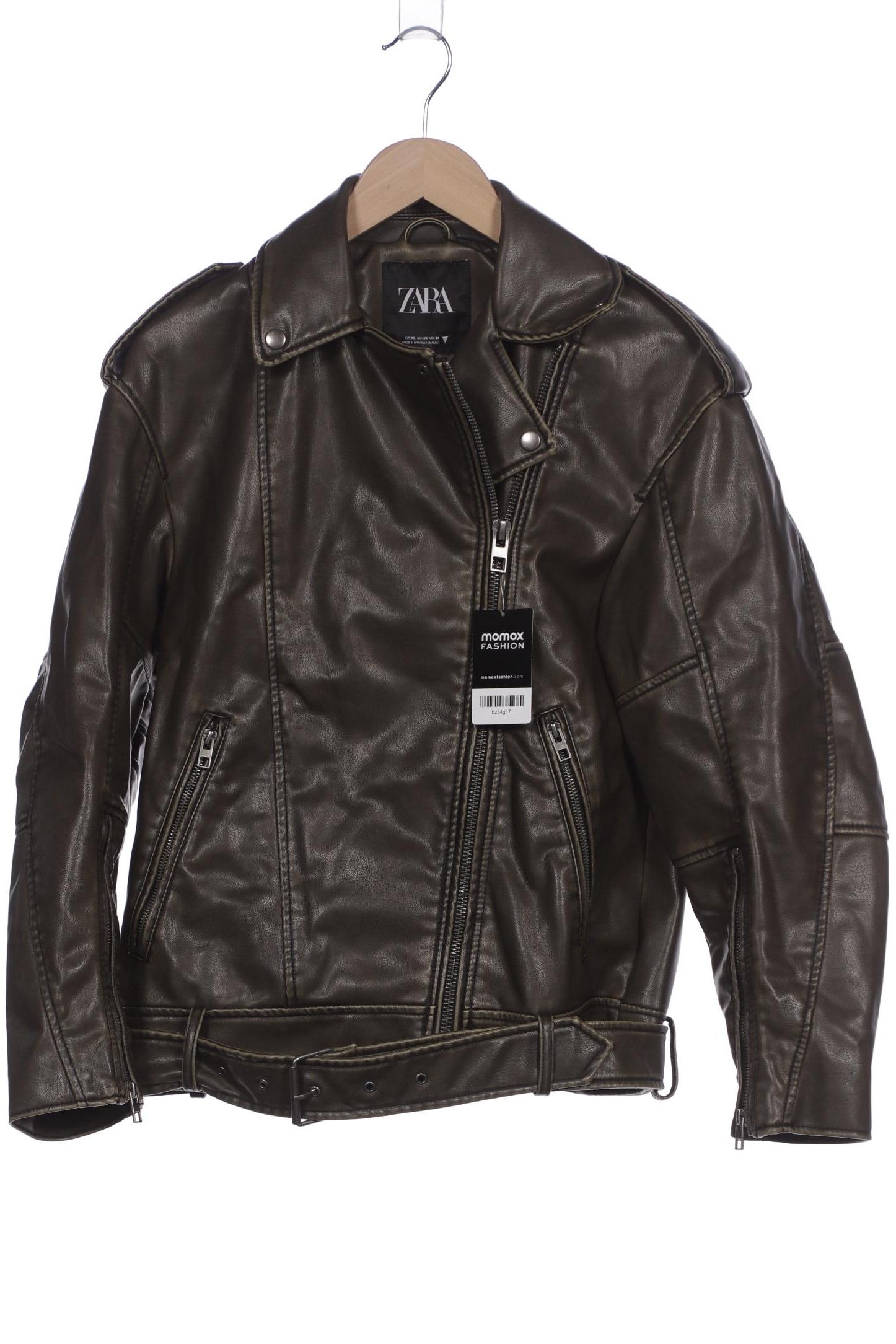 

Zara Damen Jacke, braun, Gr. 34