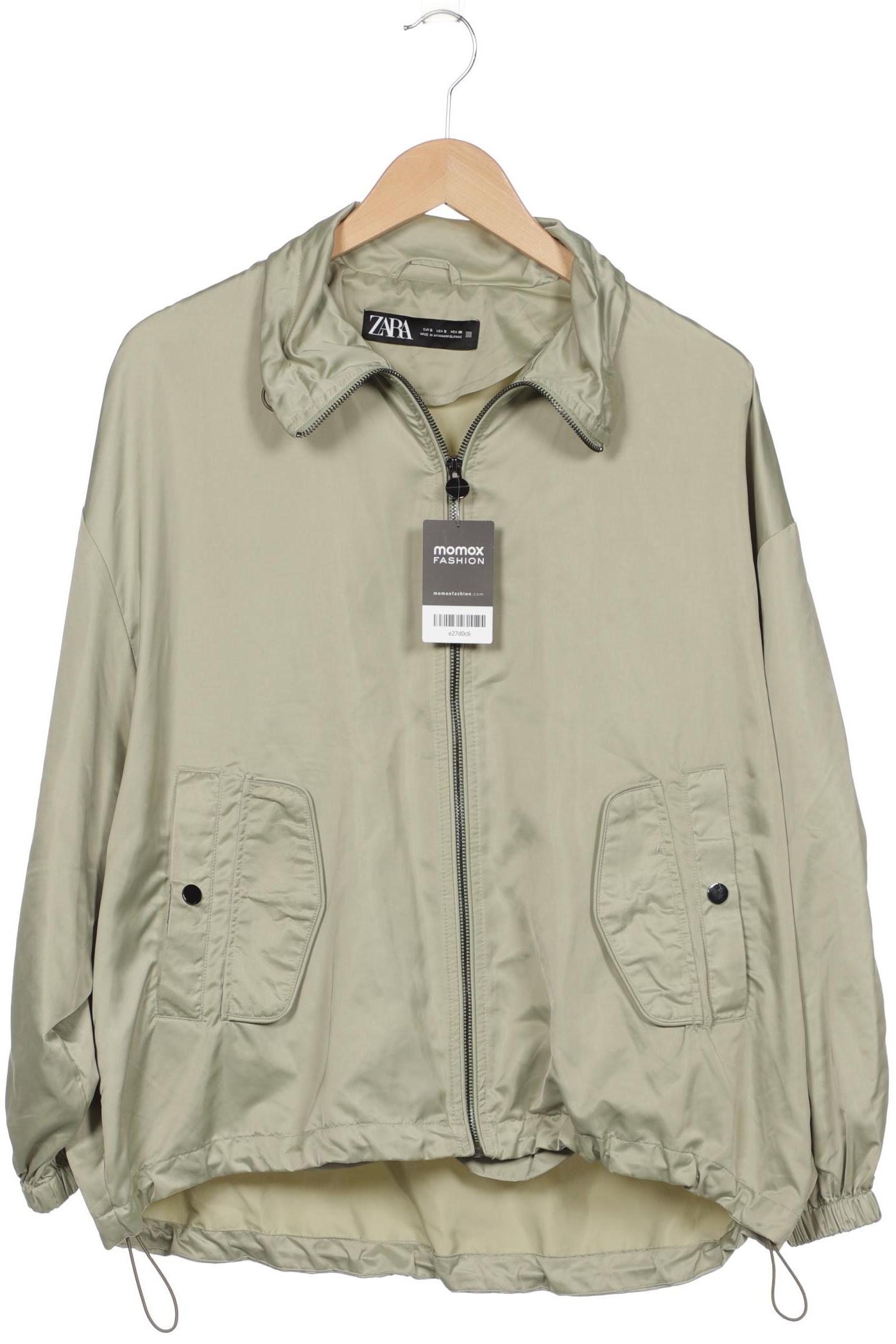 

ZARA Damen Jacke, hellgrün