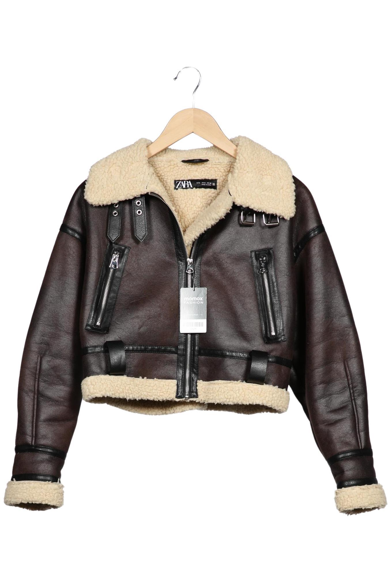

Zara Damen Jacke, braun, Gr. 36