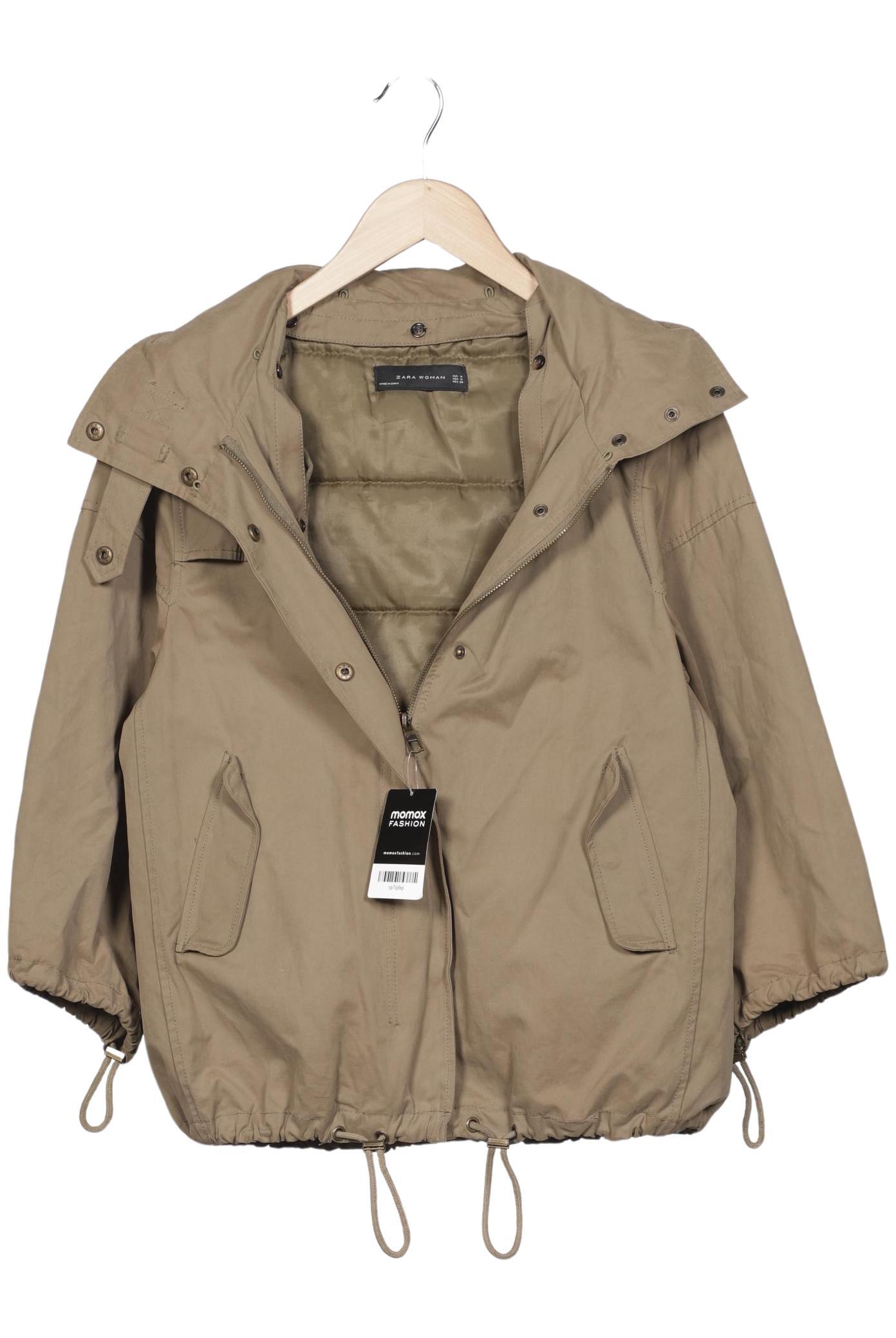 

Zara Damen Jacke, beige, Gr. 38