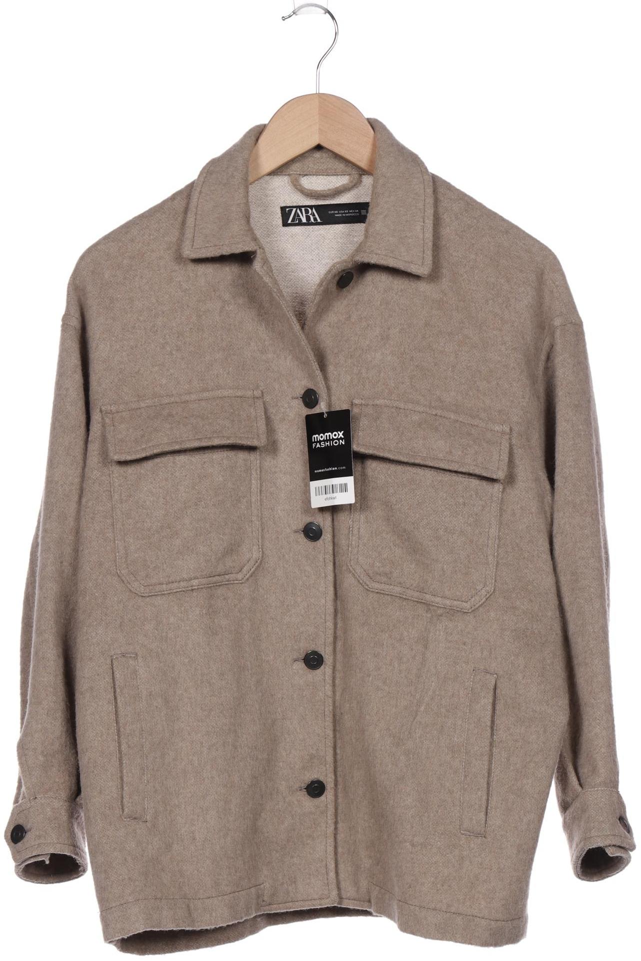 

ZARA Damen Jacke, braun
