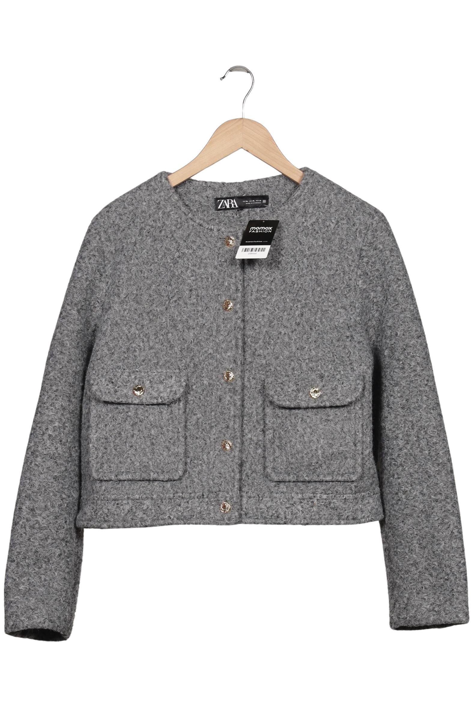 

Zara Damen Jacke, grau, Gr. 44