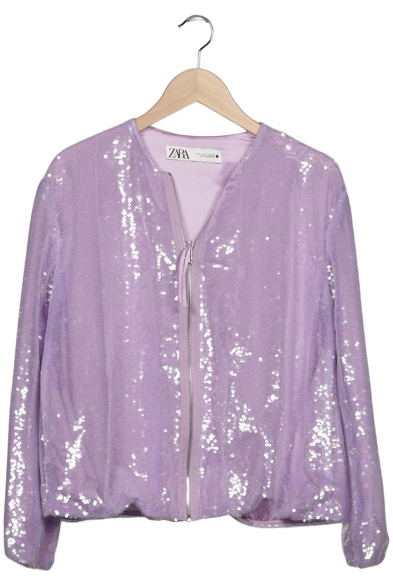 

Zara Damen Jacke, flieder, Gr. 42