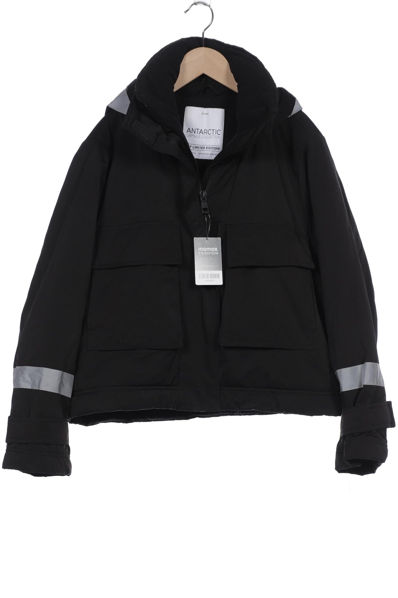 

ZARA Damen Jacke, schwarz