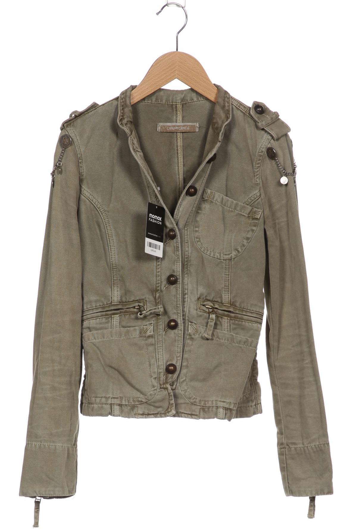 

ZARA Damen Jacke, grün