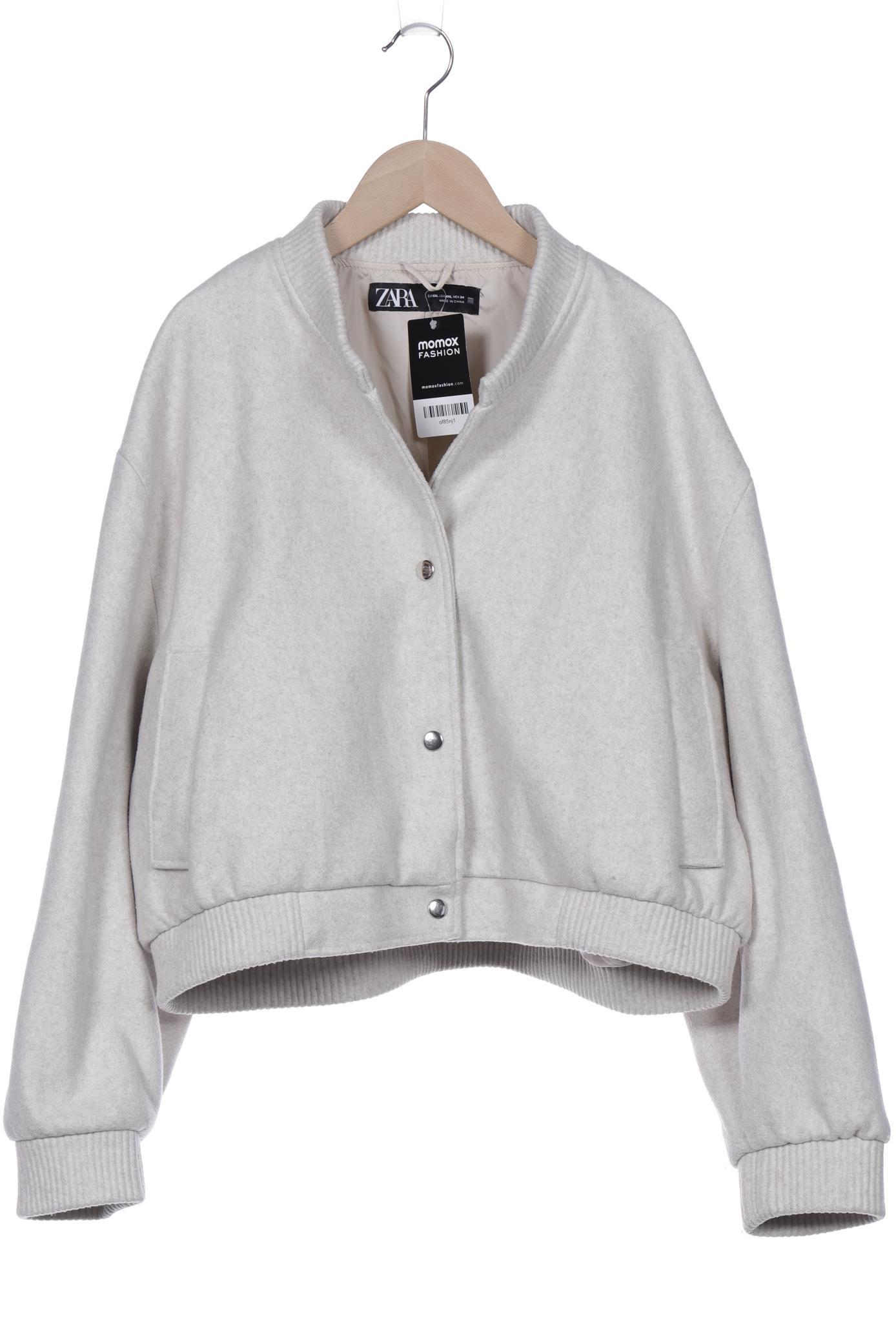 

Zara Damen Jacke, beige, Gr. 46