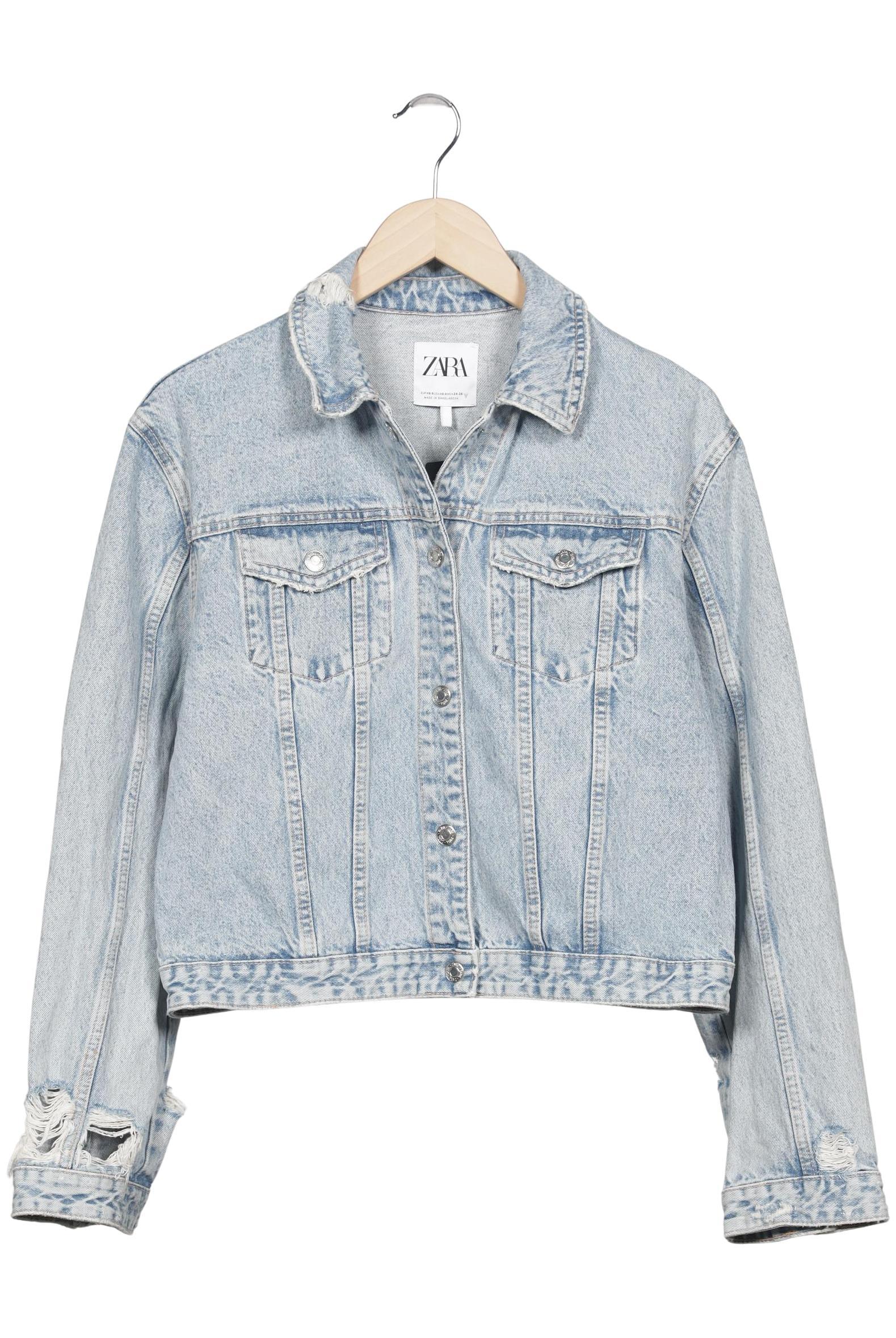 

Zara Damen Jacke, hellblau, Gr. 34