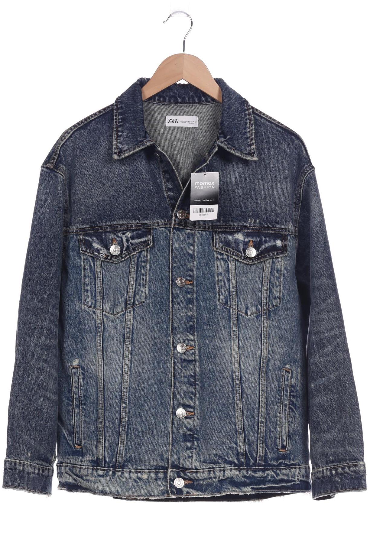 

Zara Damen Jacke, blau, Gr. 34