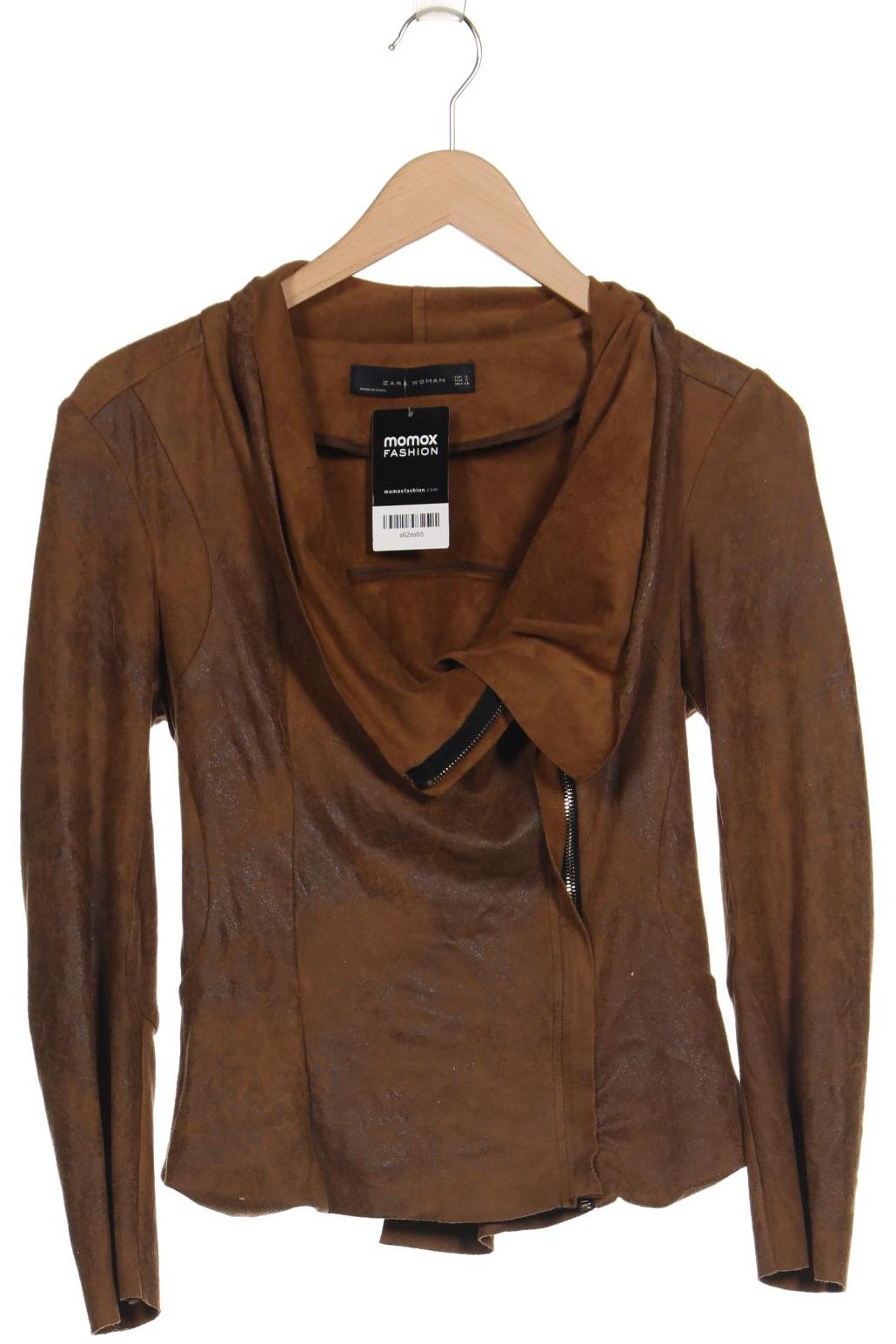 

Zara Damen Jacke, braun, Gr. 36