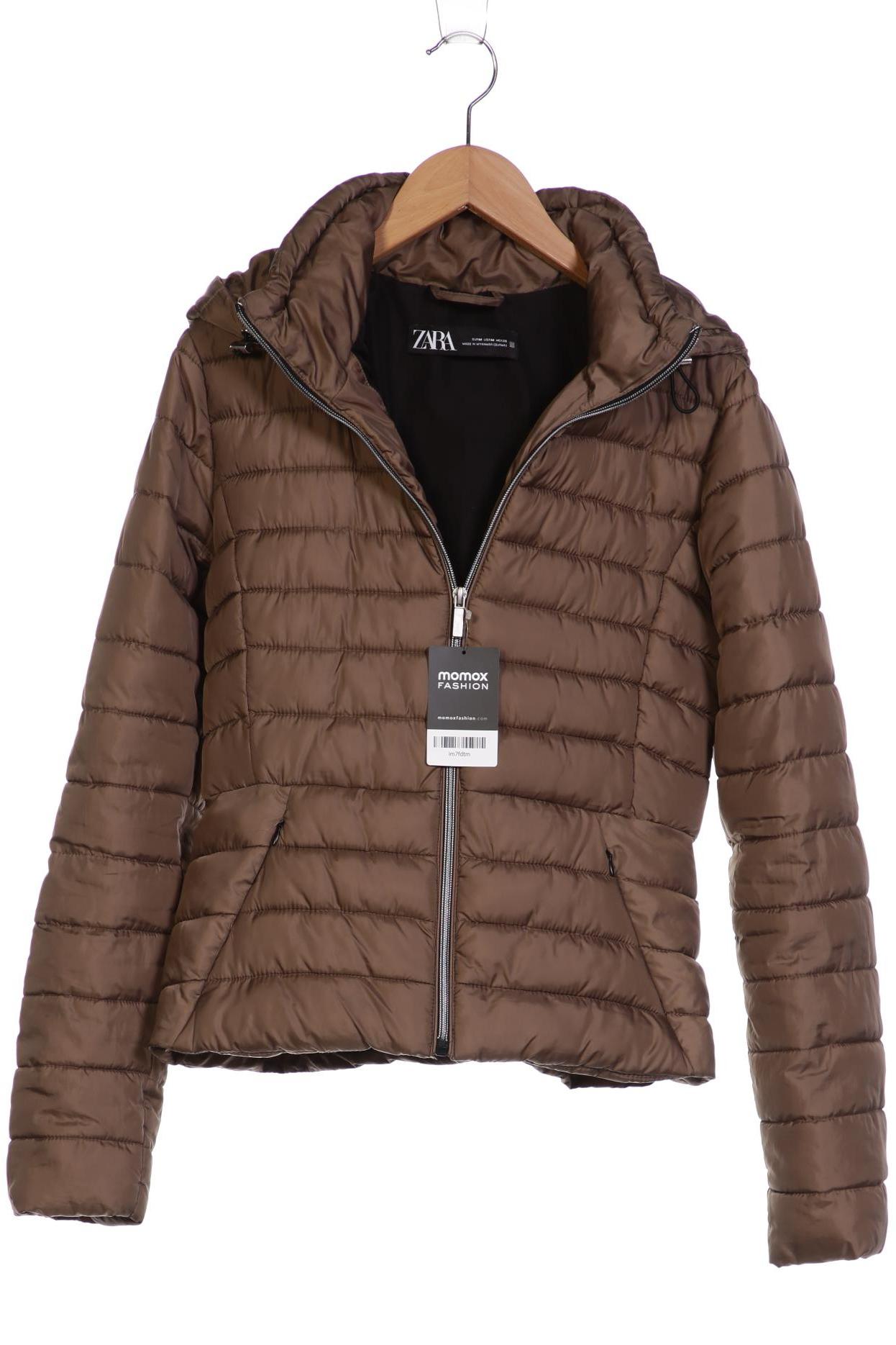 

ZARA Damen Jacke, braun