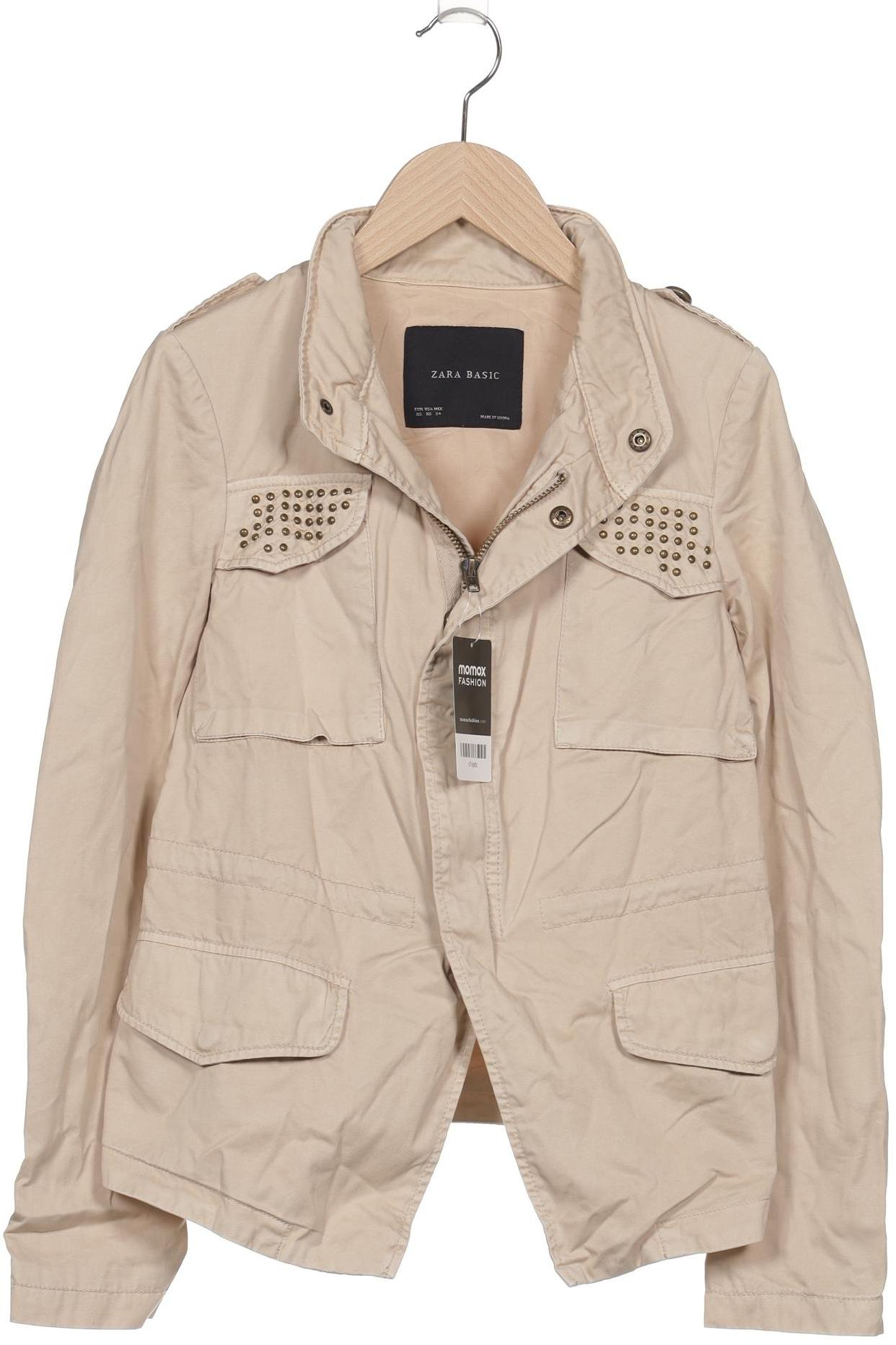

Zara Damen Jacke, beige, Gr. 34