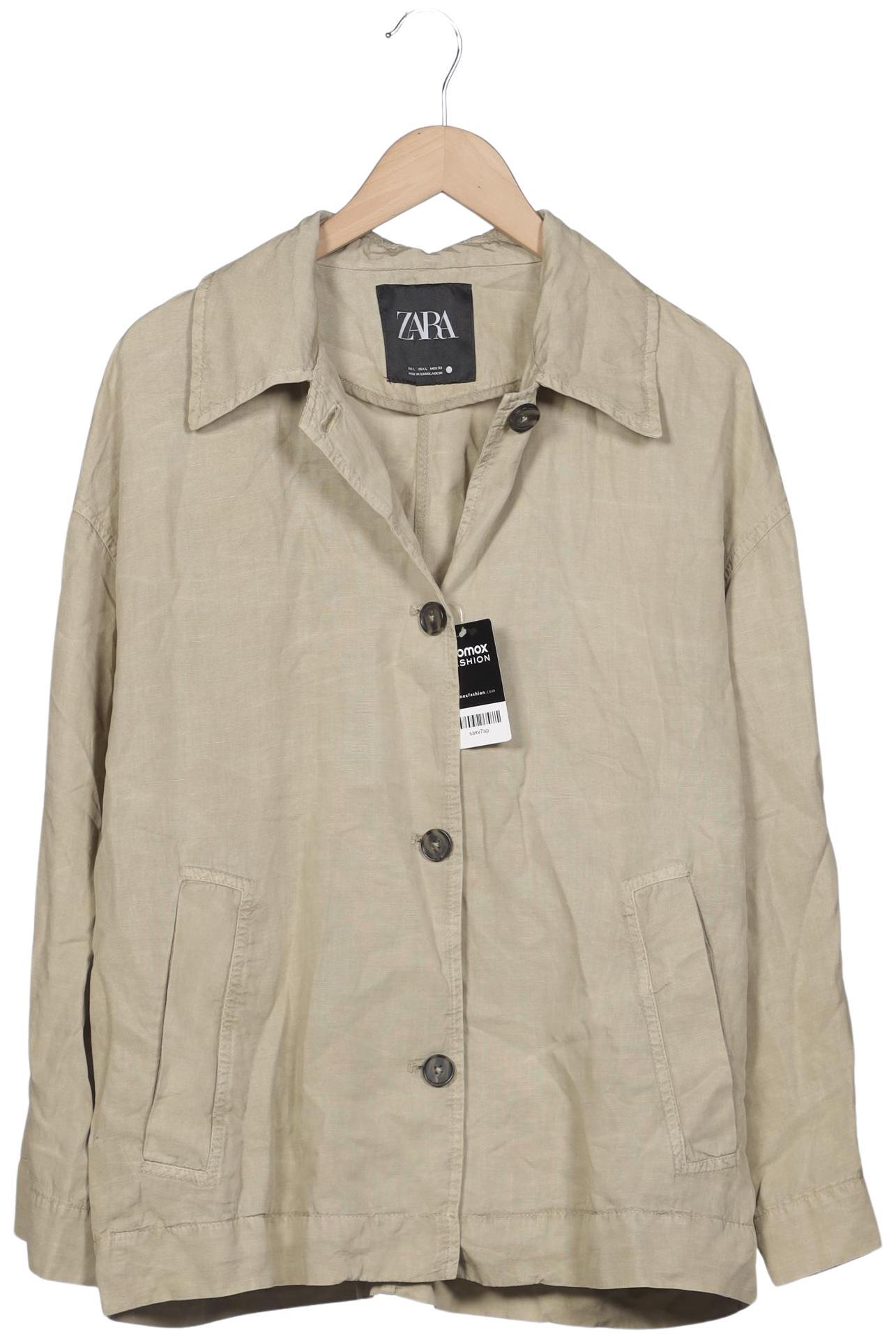 

Zara Damen Jacke, beige, Gr. 42