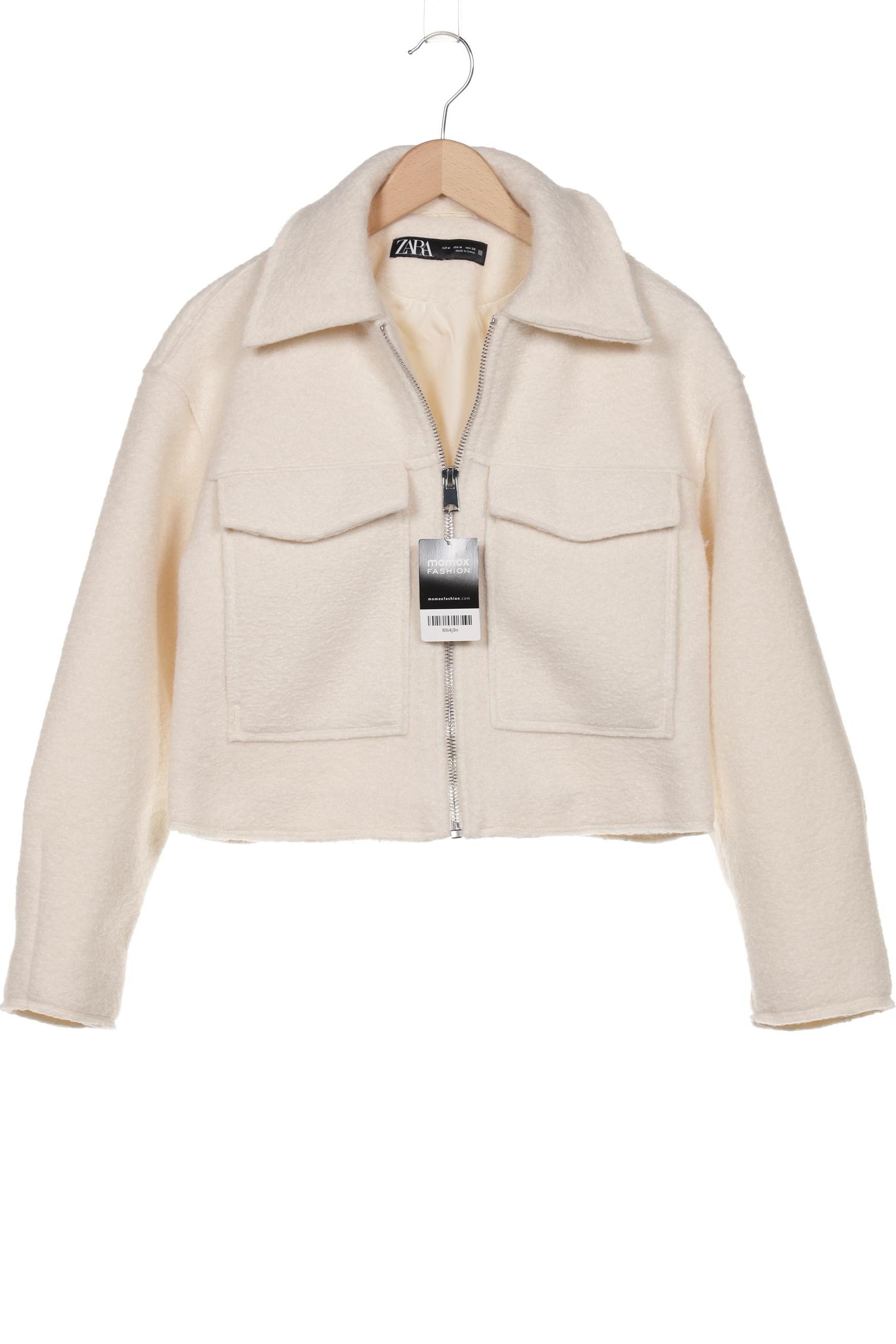 

Zara Damen Jacke, cremeweiß, Gr. 38