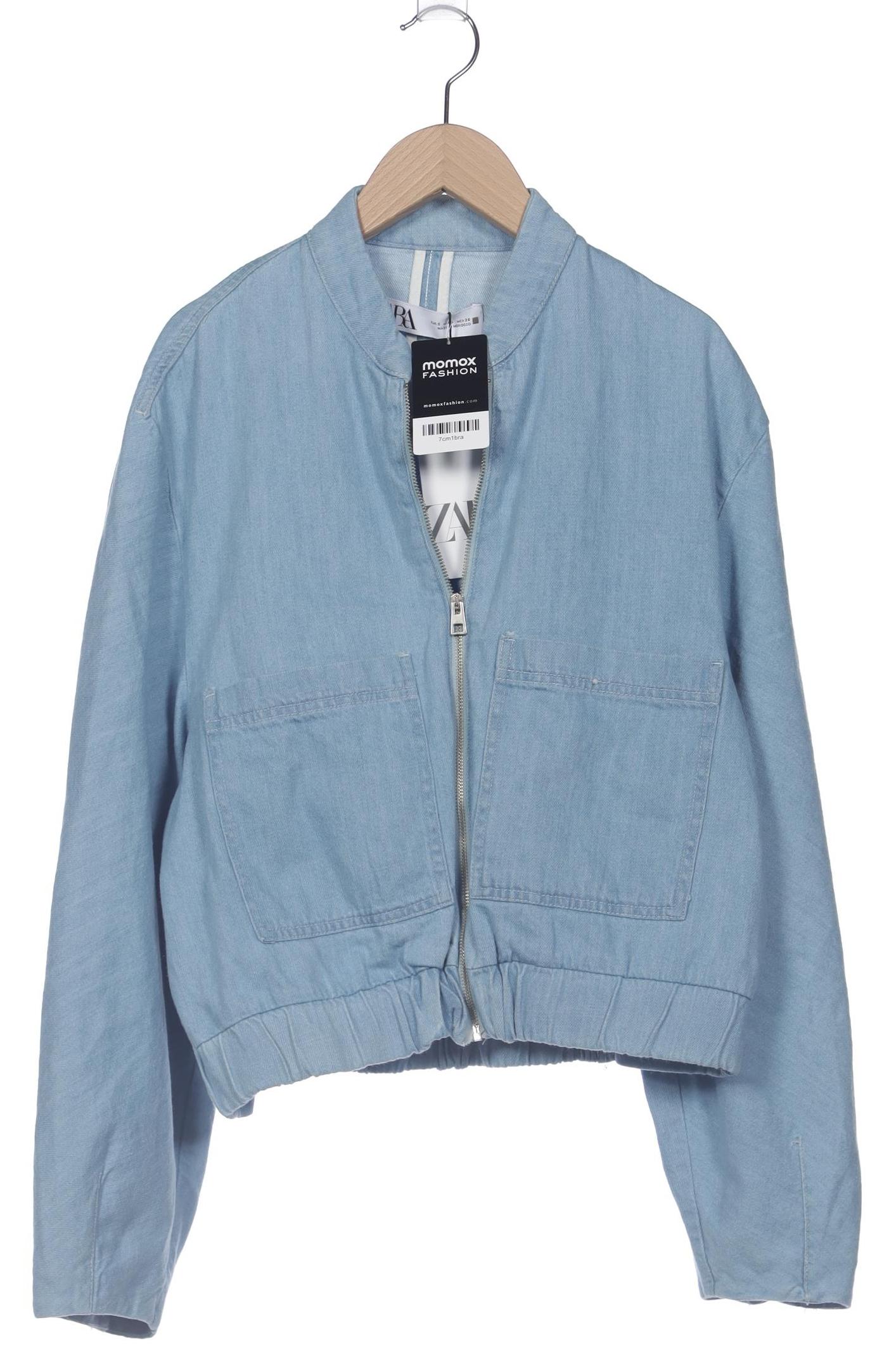 

Zara Damen Jacke, blau, Gr. 36