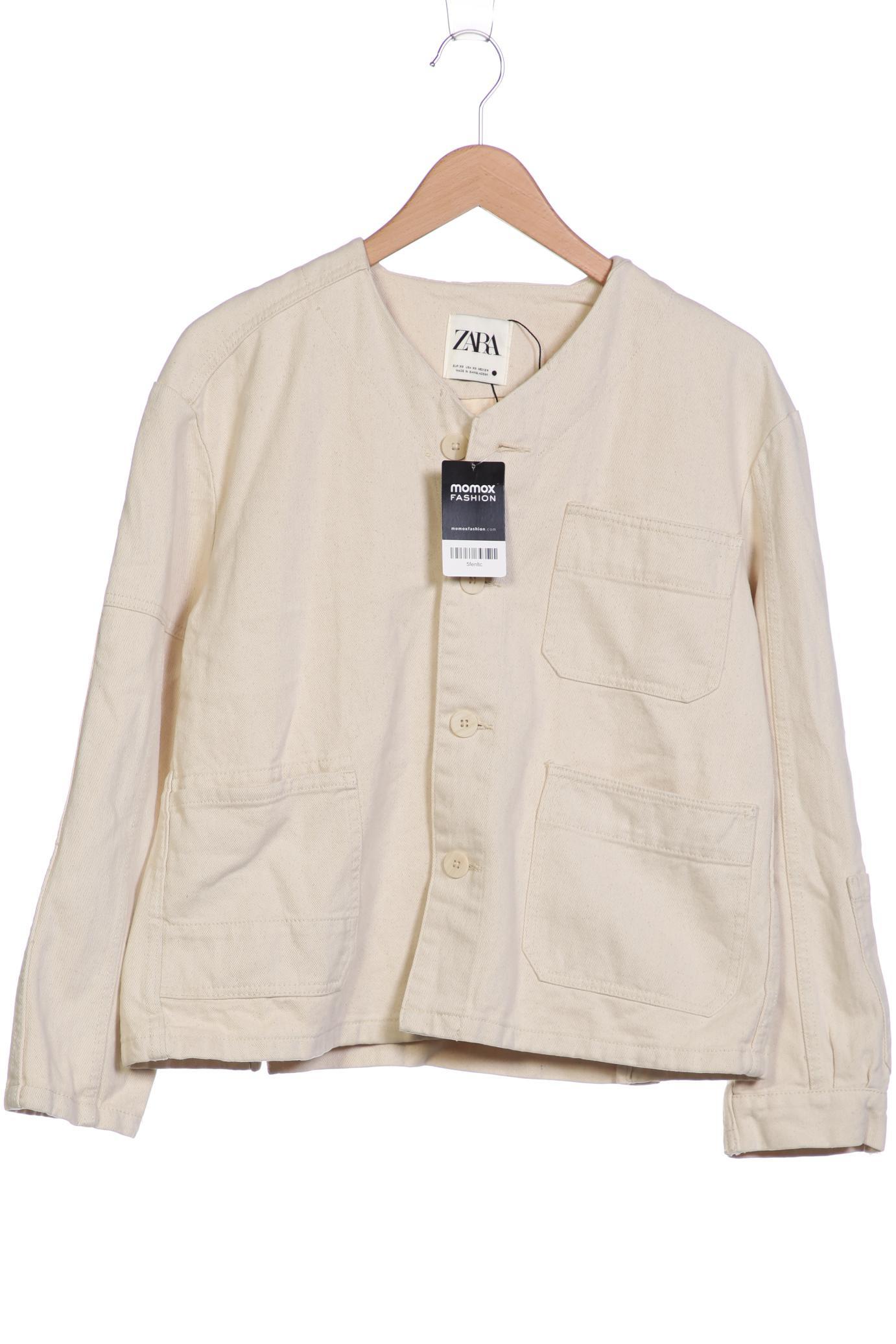 

ZARA Damen Jacke, beige