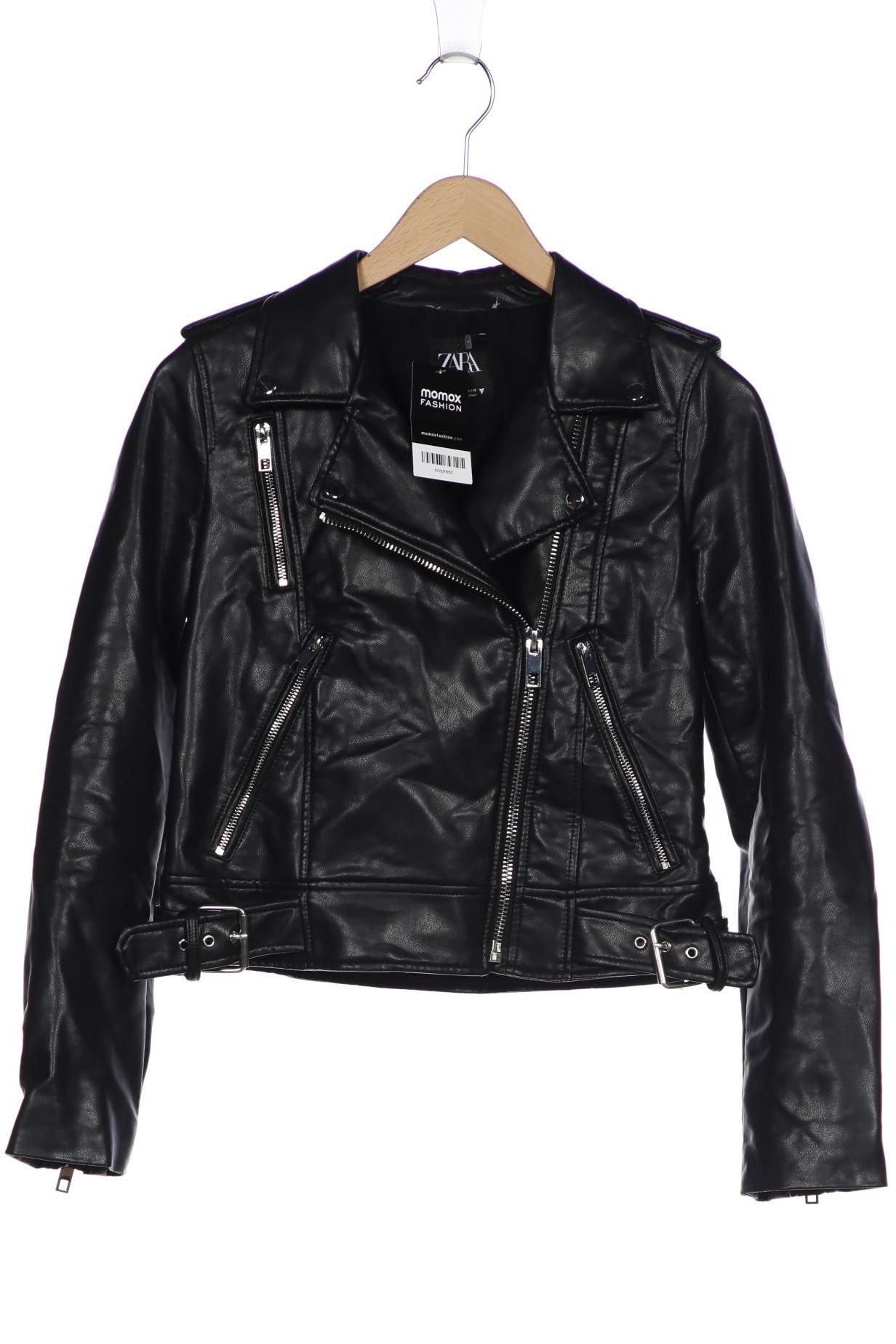 

ZARA Damen Jacke, schwarz