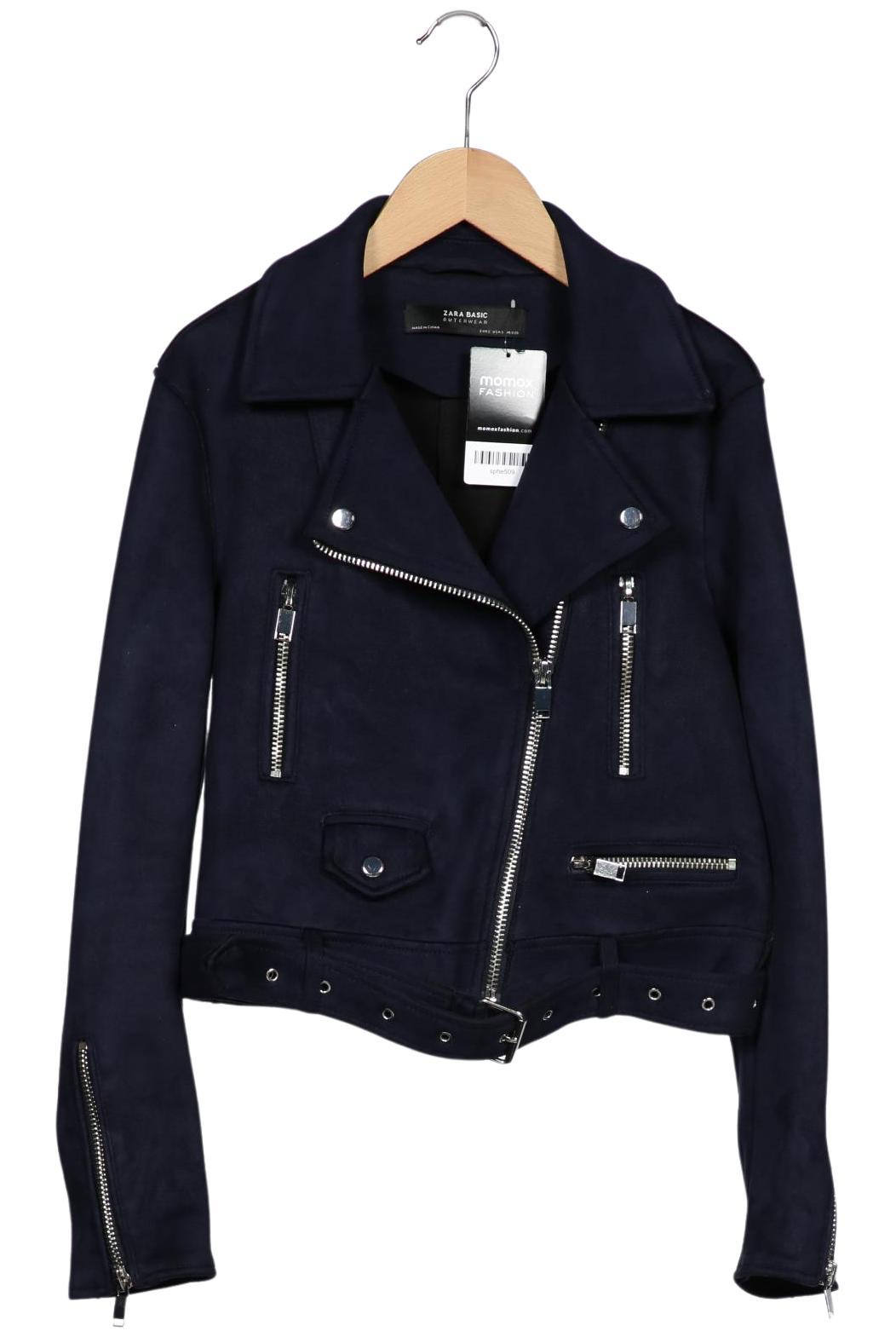 

Zara Damen Jacke, marineblau, Gr. 36