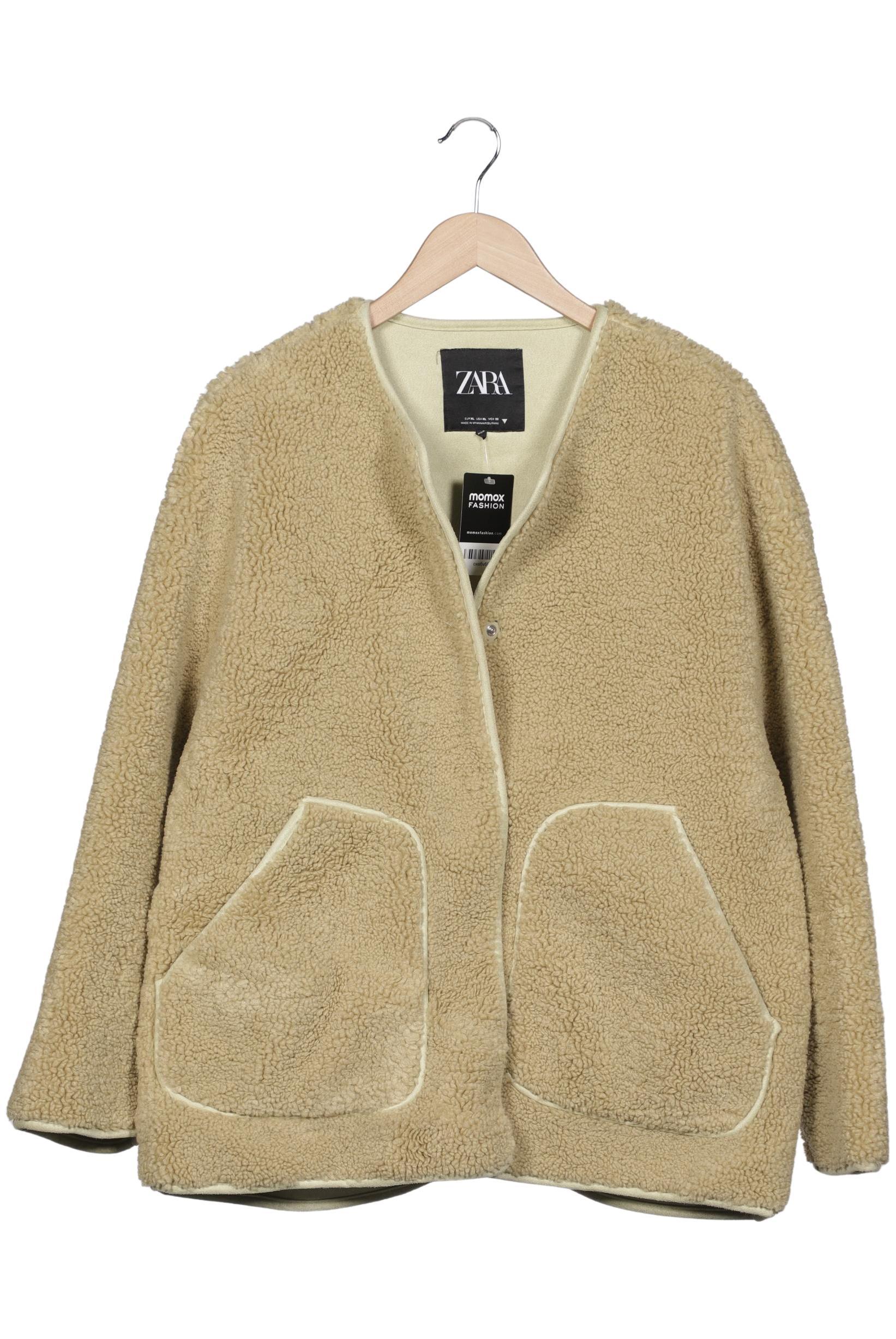 

Zara Damen Jacke, beige, Gr. 44