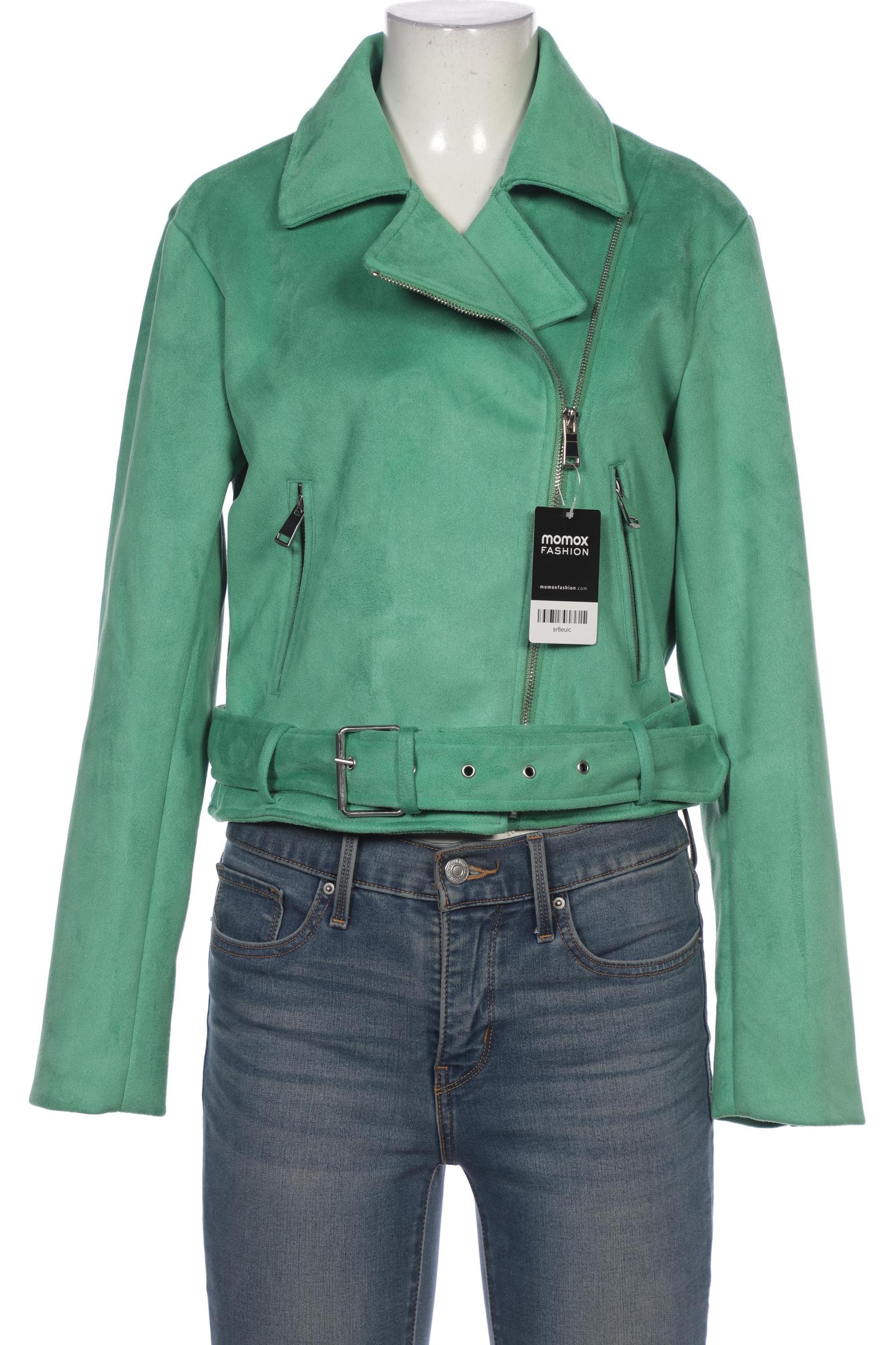 

ZARA Damen Jacke, grün