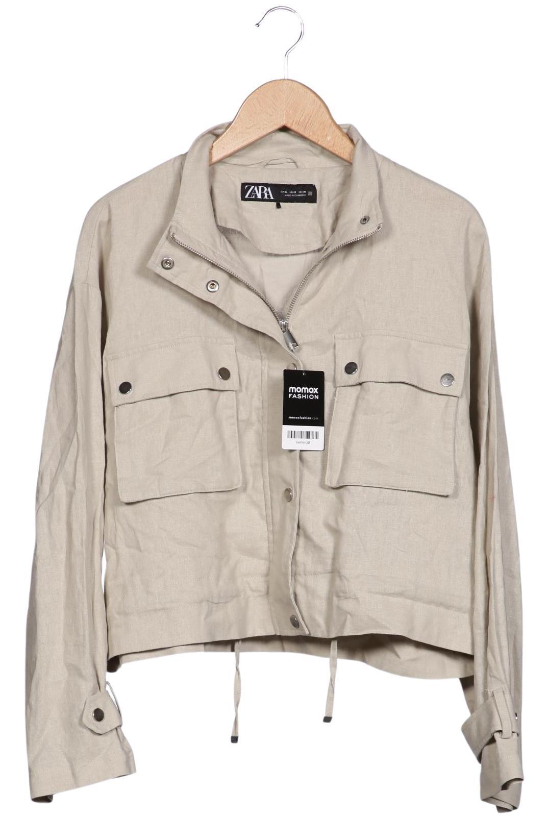 

Zara Damen Jacke, beige, Gr. 36
