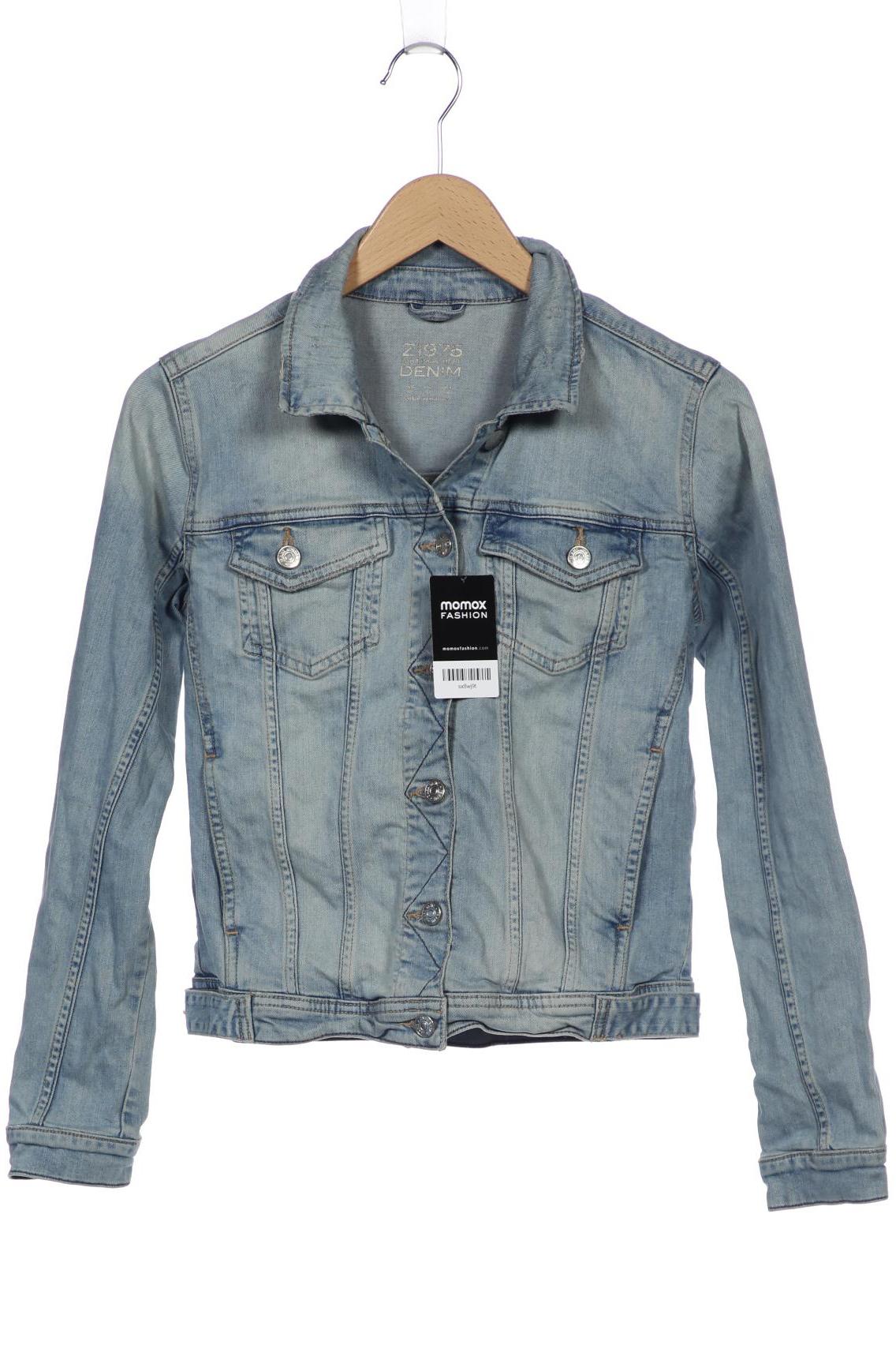 

ZARA Damen Jacke, blau