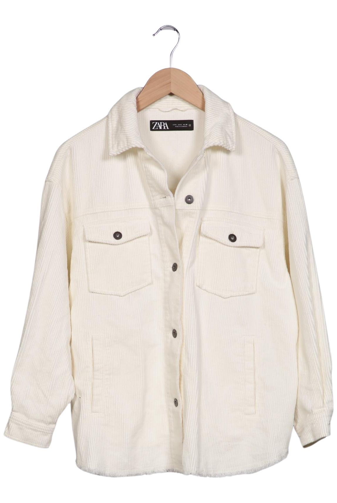 

Zara Damen Jacke, cremeweiß, Gr. 36