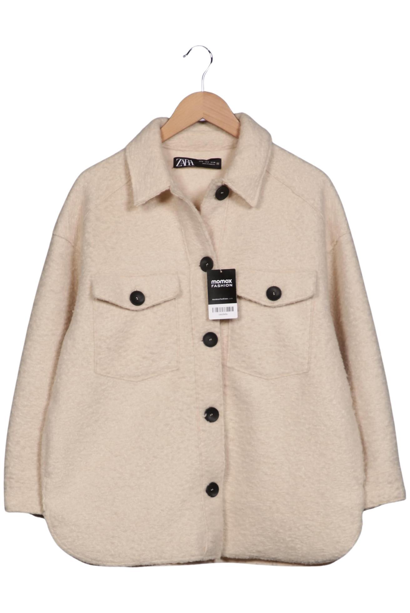 

Zara Damen Jacke, beige, Gr. 36