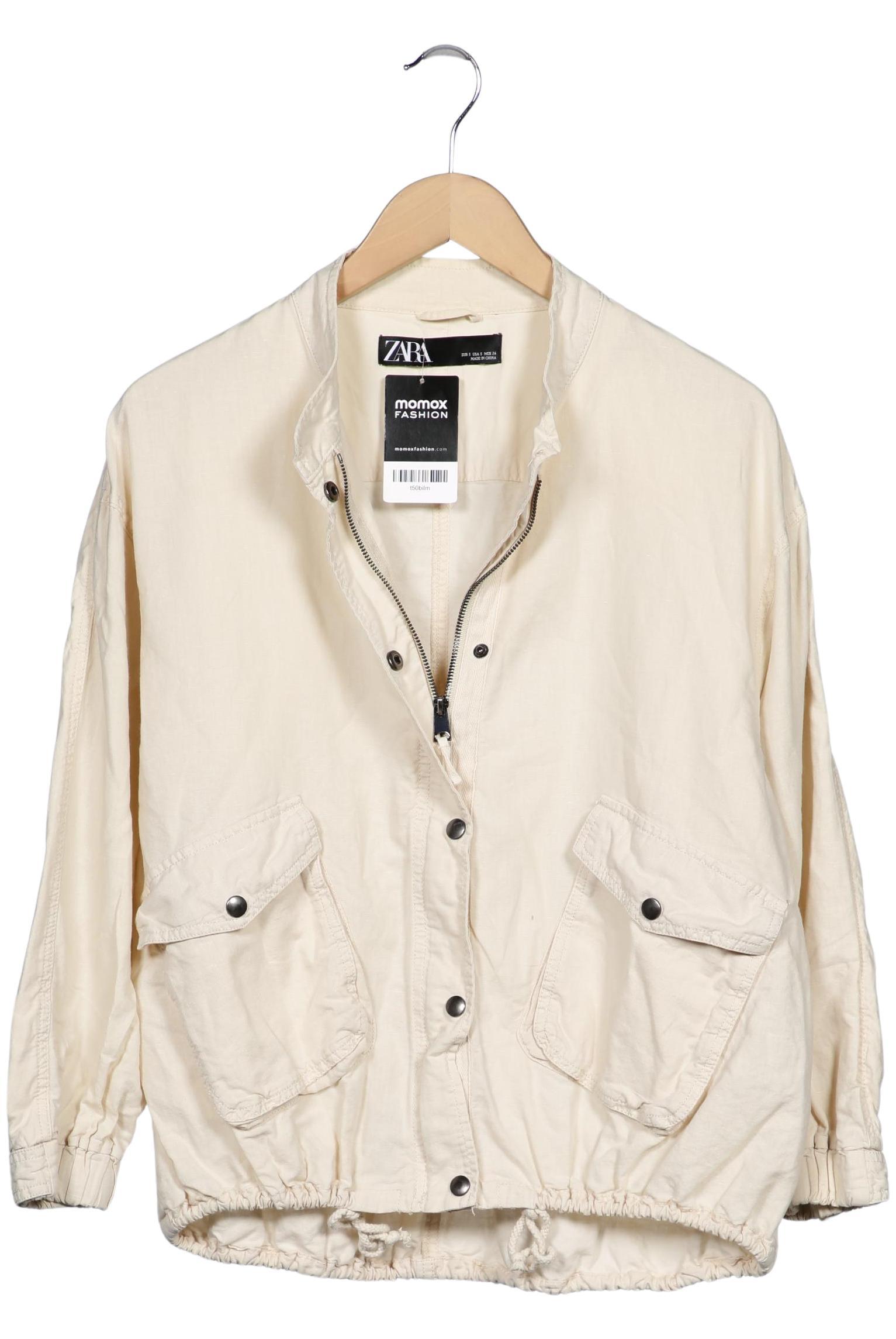 

Zara Damen Jacke, cremeweiß, Gr. 36